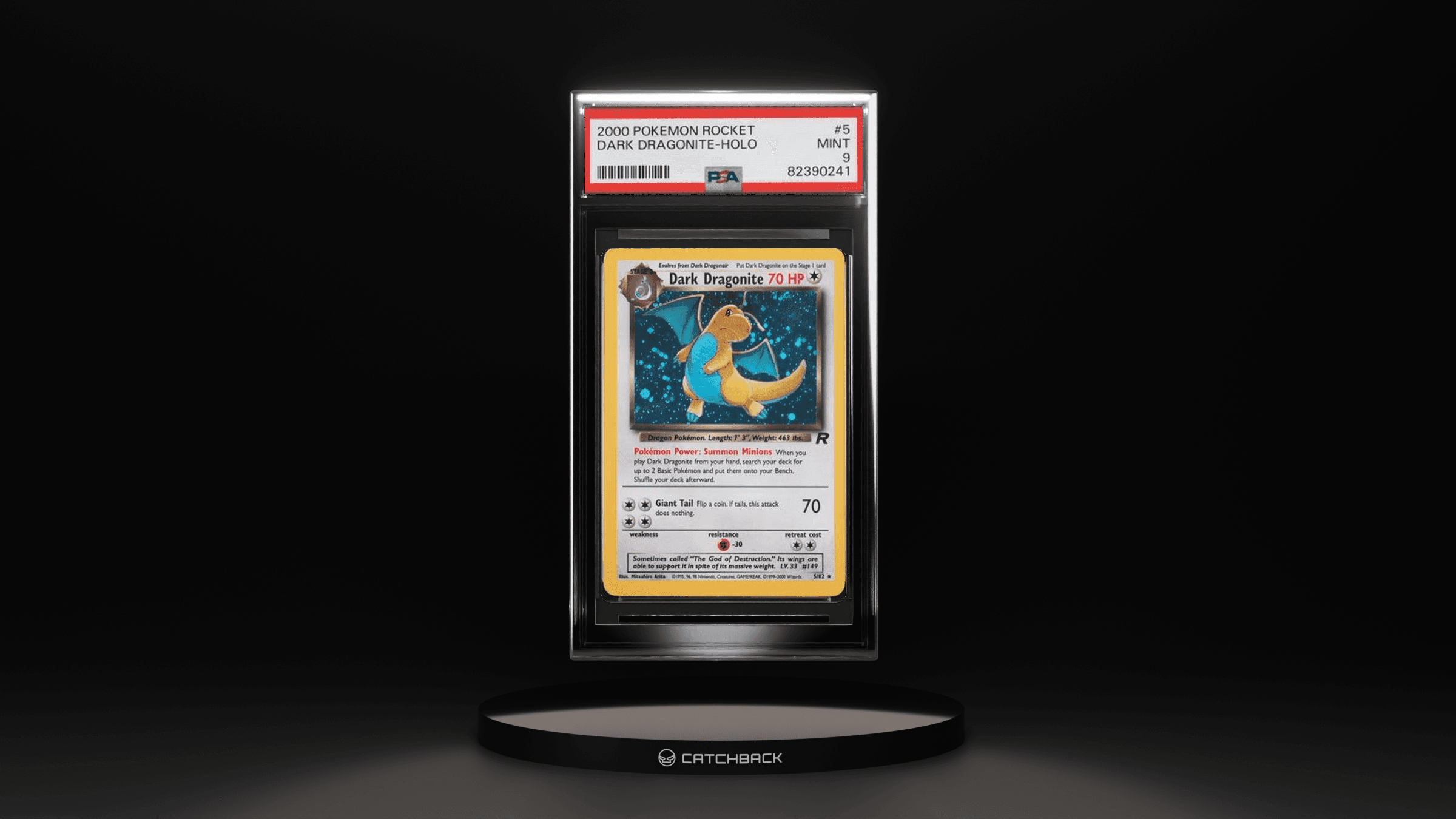 Dark Dragonite-holo