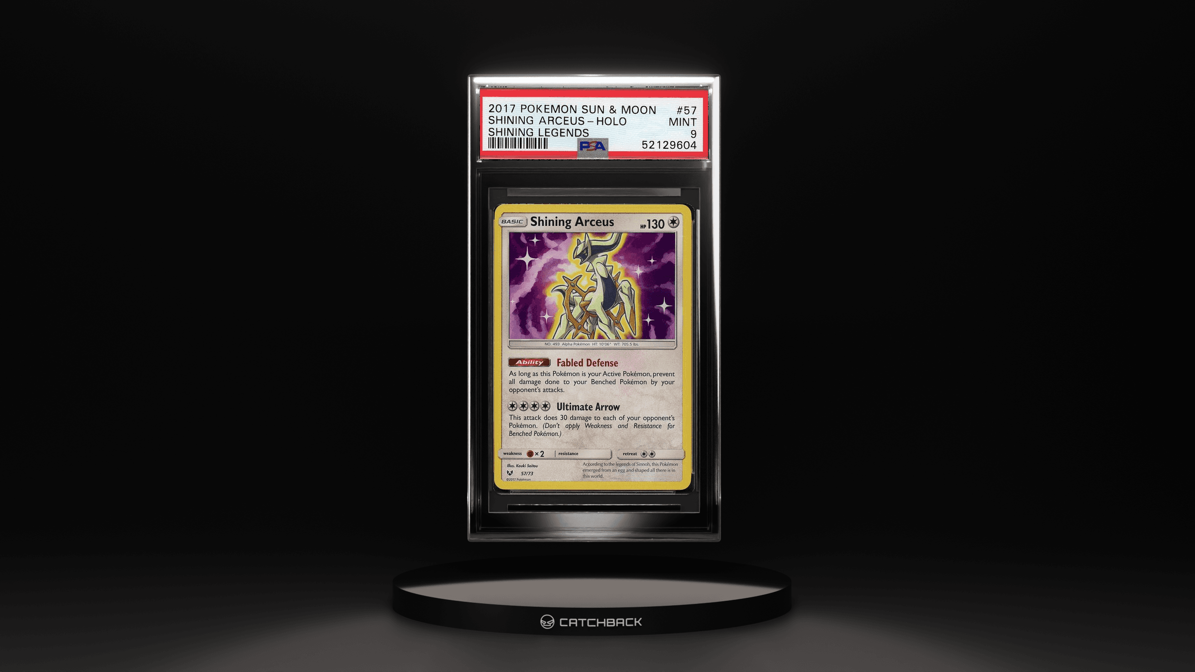 Shining Arceus-holo Shining Legends