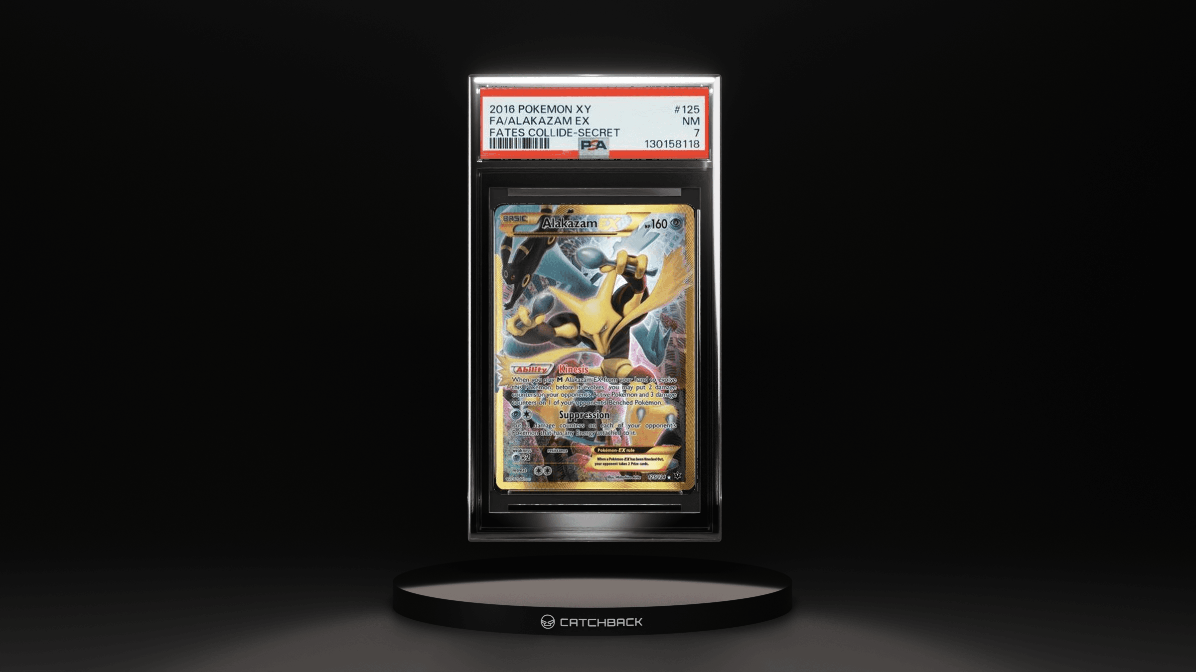 Fa/ Alakazam Ex Fates Collide-secret