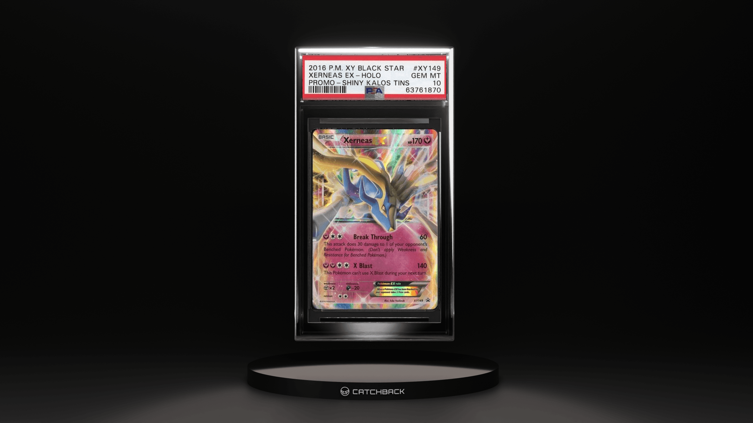 Xerneas Ex Promo-shiny Kalos Tin