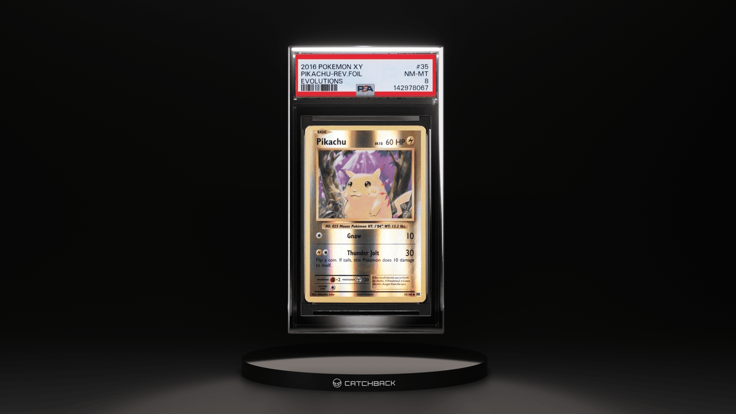 Pikachu-rev.foil Evolutions