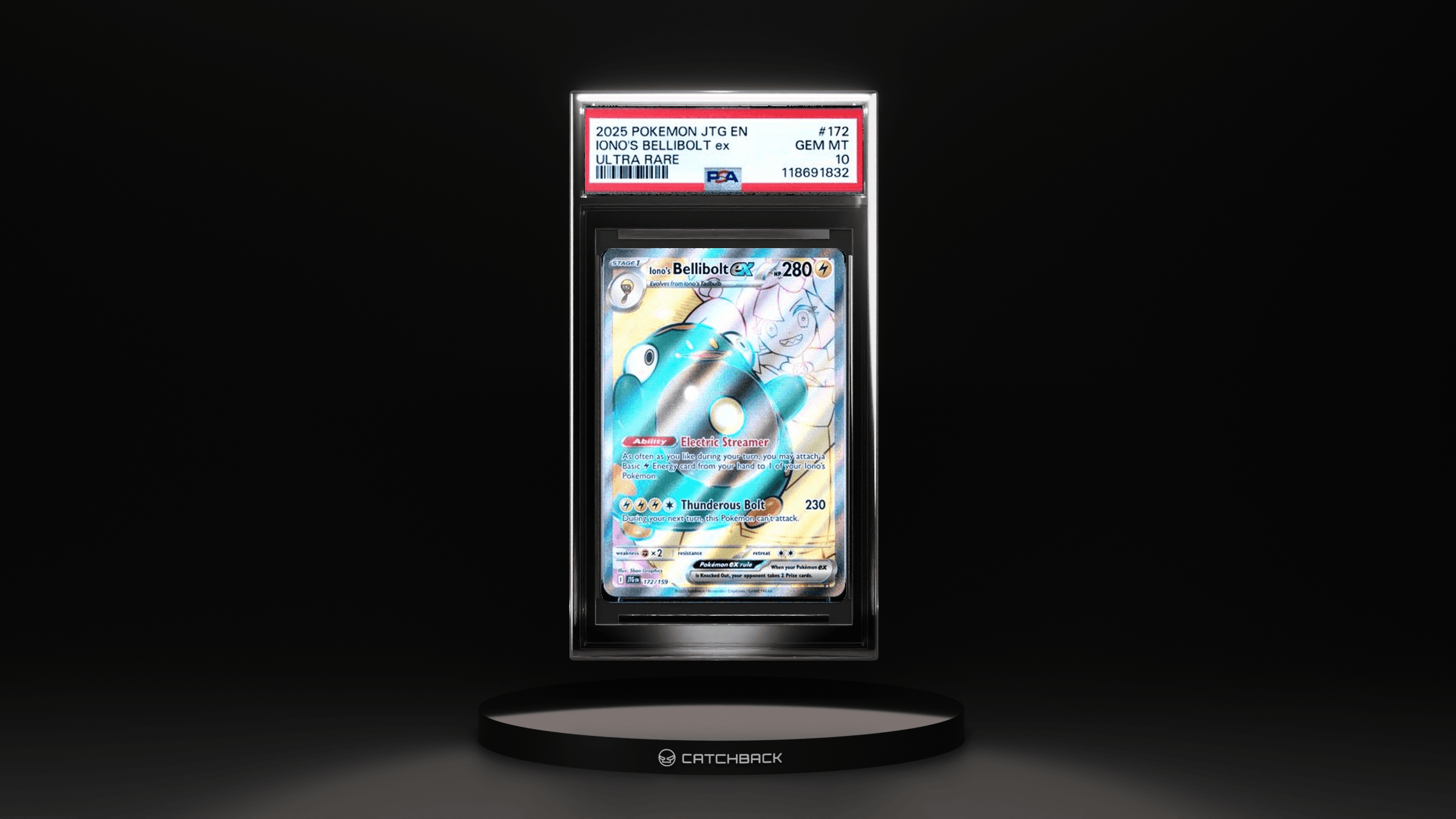 Iono's Bellibolt Ex Ultra Rare