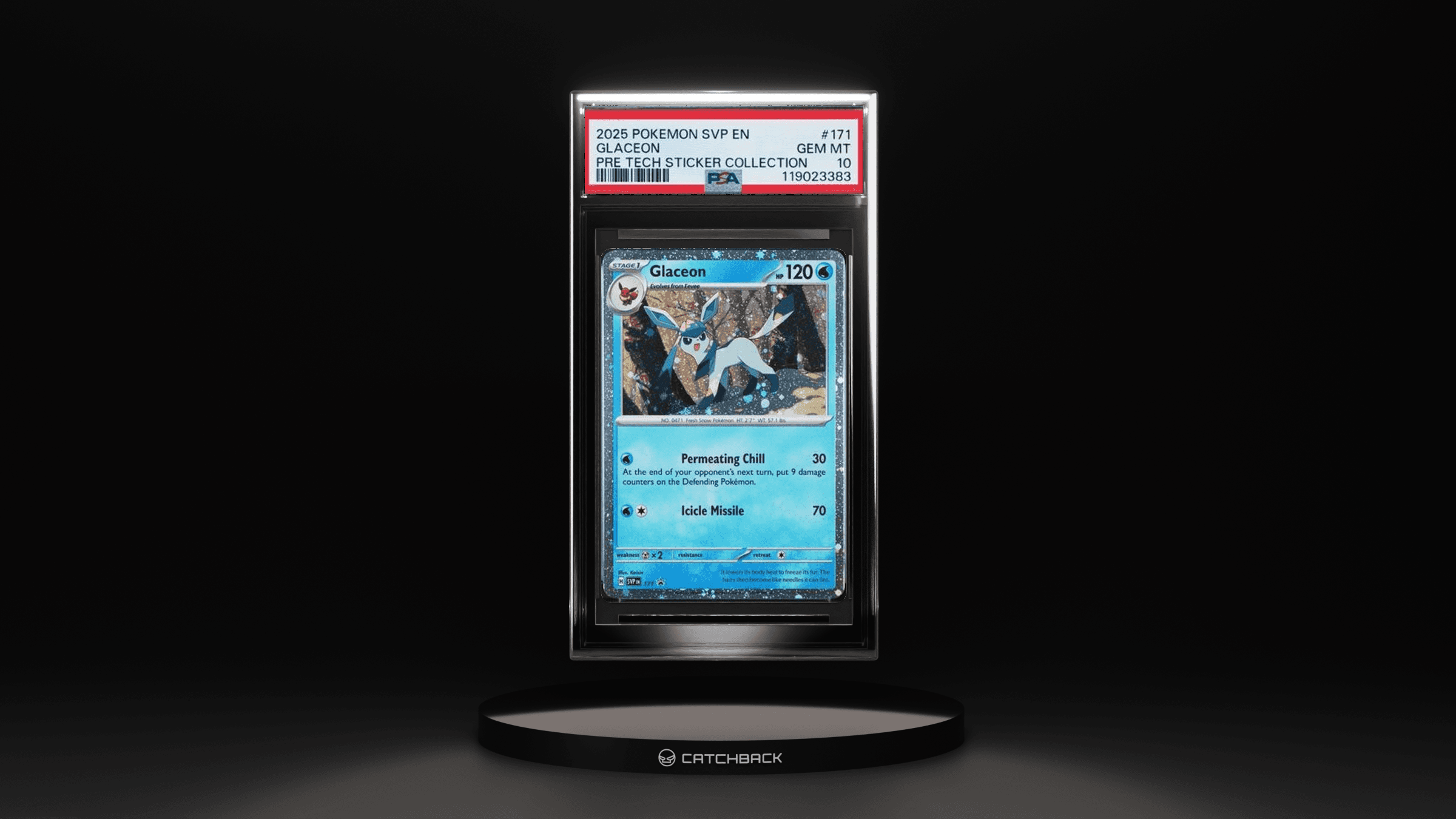 Glaceon Pre Tech Sticker Collection