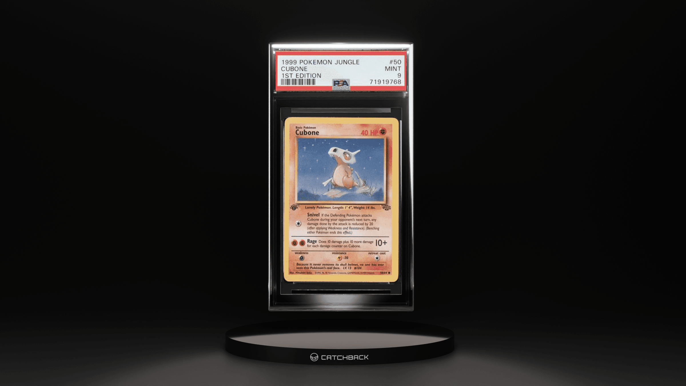 Cubone 1st Edition