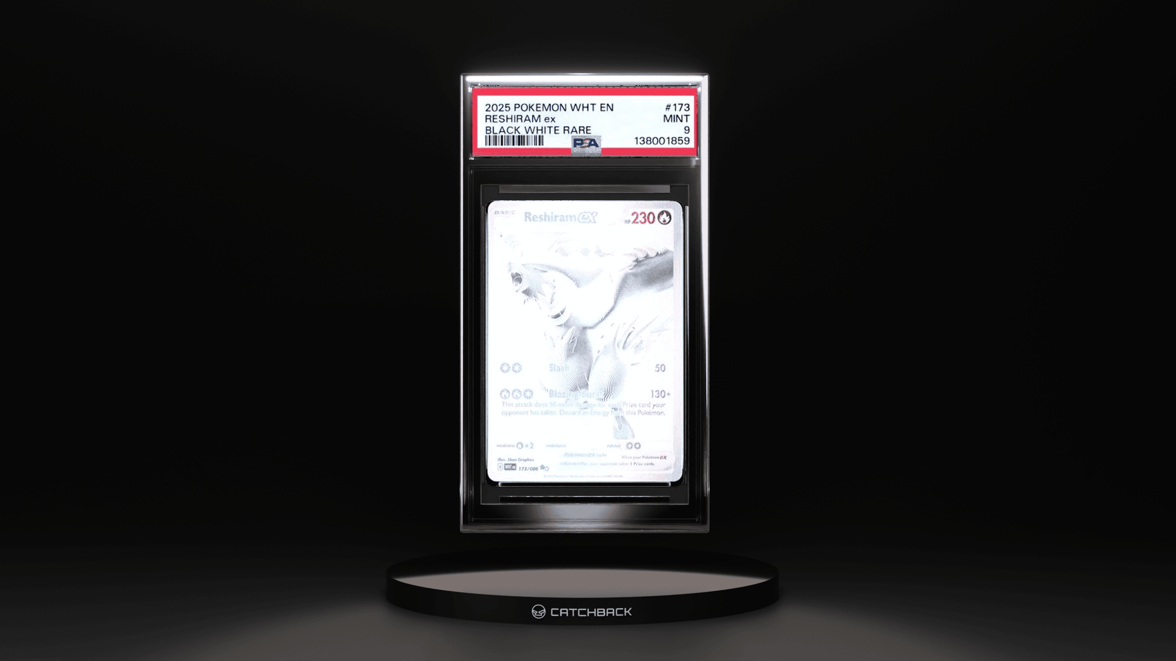 Reshiram Ex Black White Rare