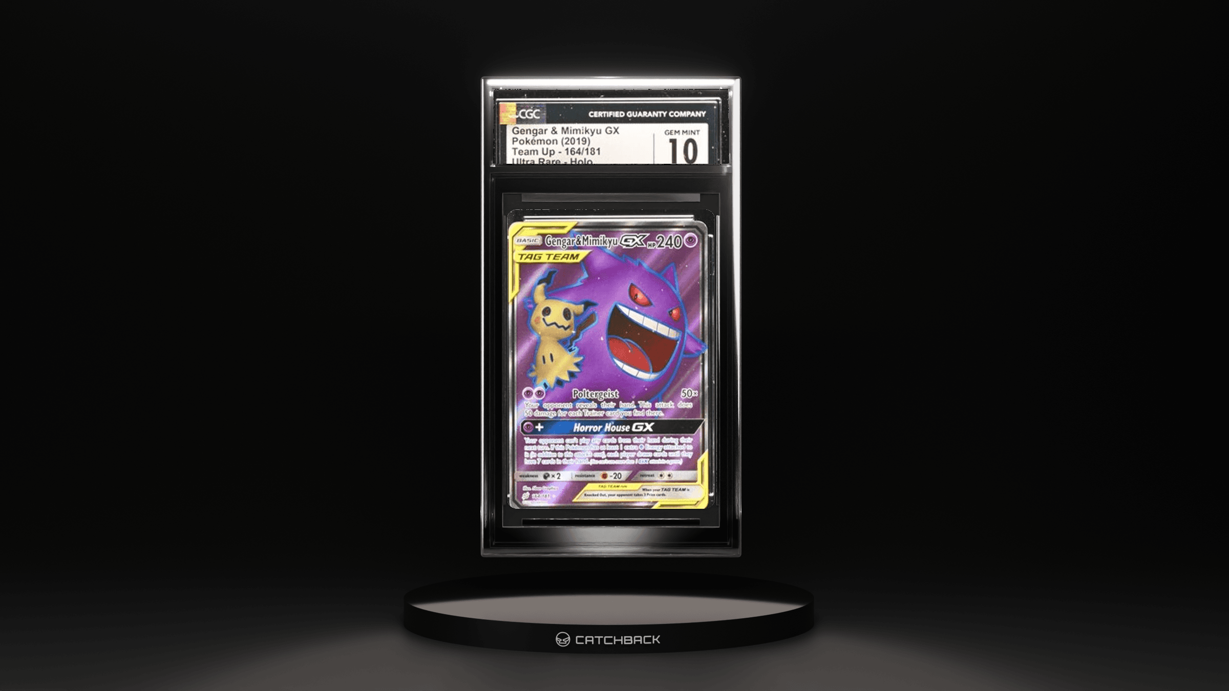 Gengar & Mimikyu Gx Ultra Rare Holo