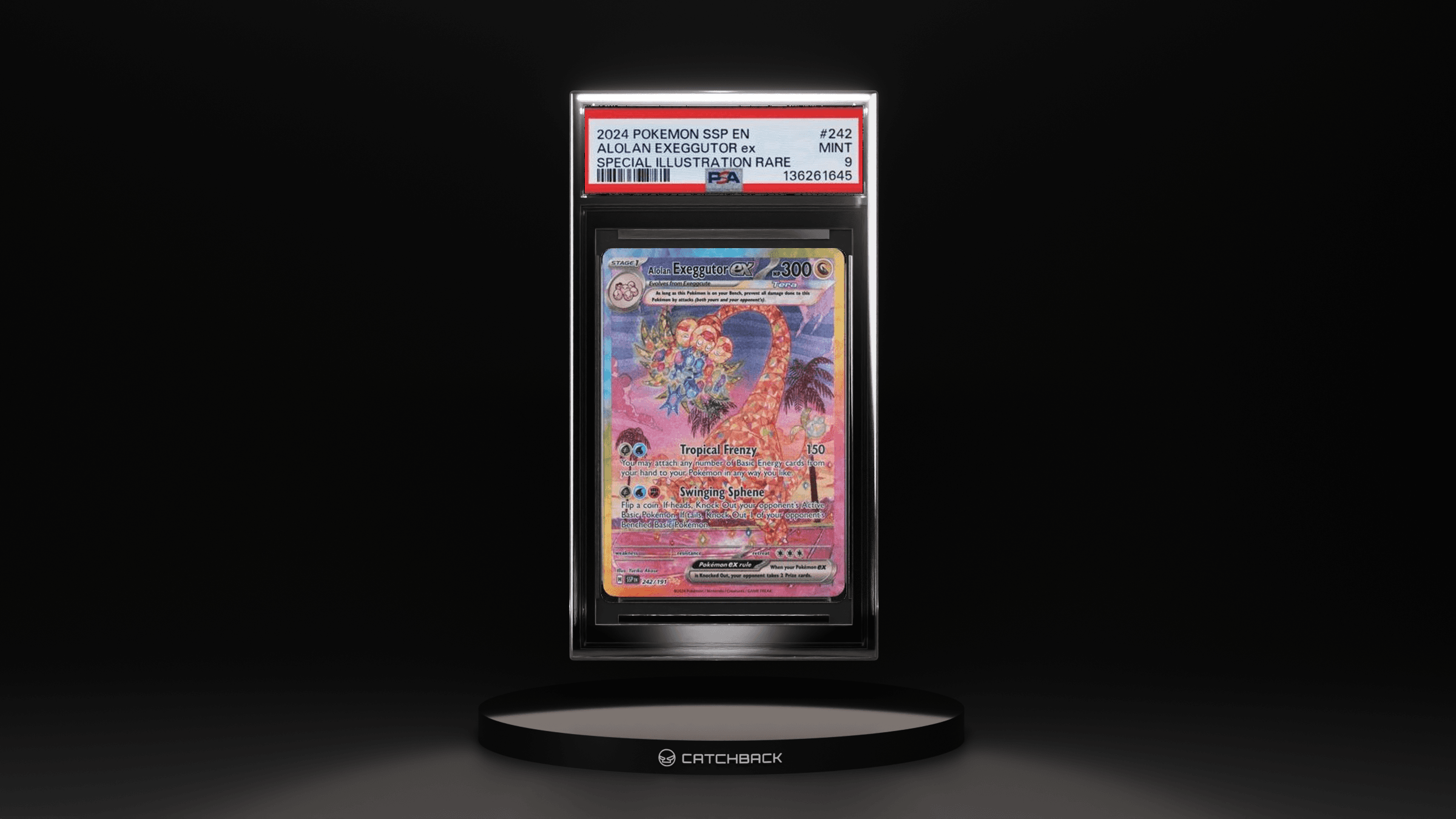 Alolan Exeggutor Ex Special Illustration Rare