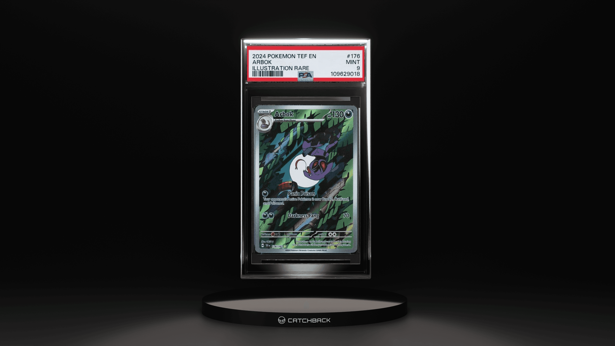 Temporal Forces Arbok Illustration Rare PSA 9 #109629018