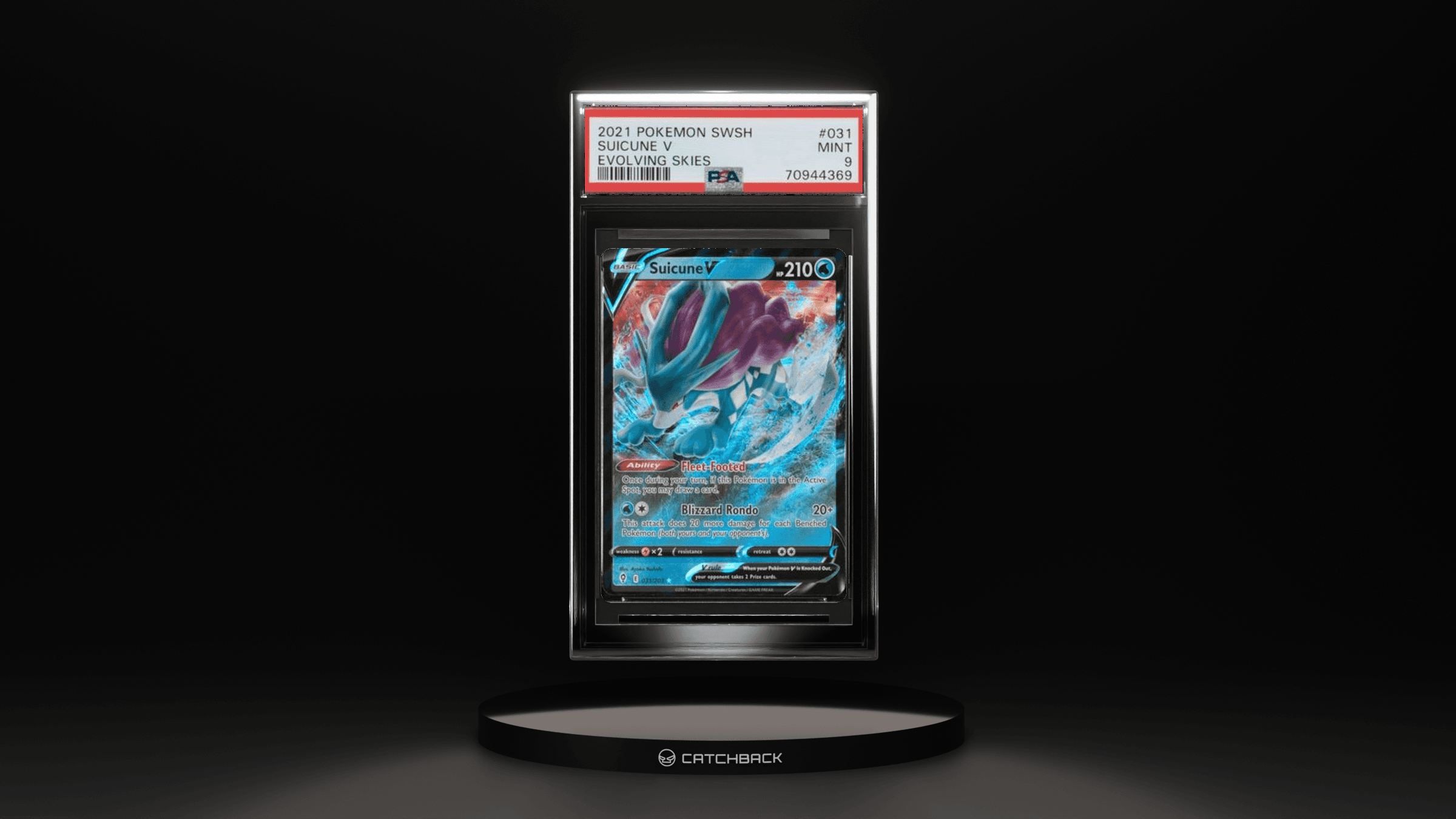Suicune V Evolving Skies
