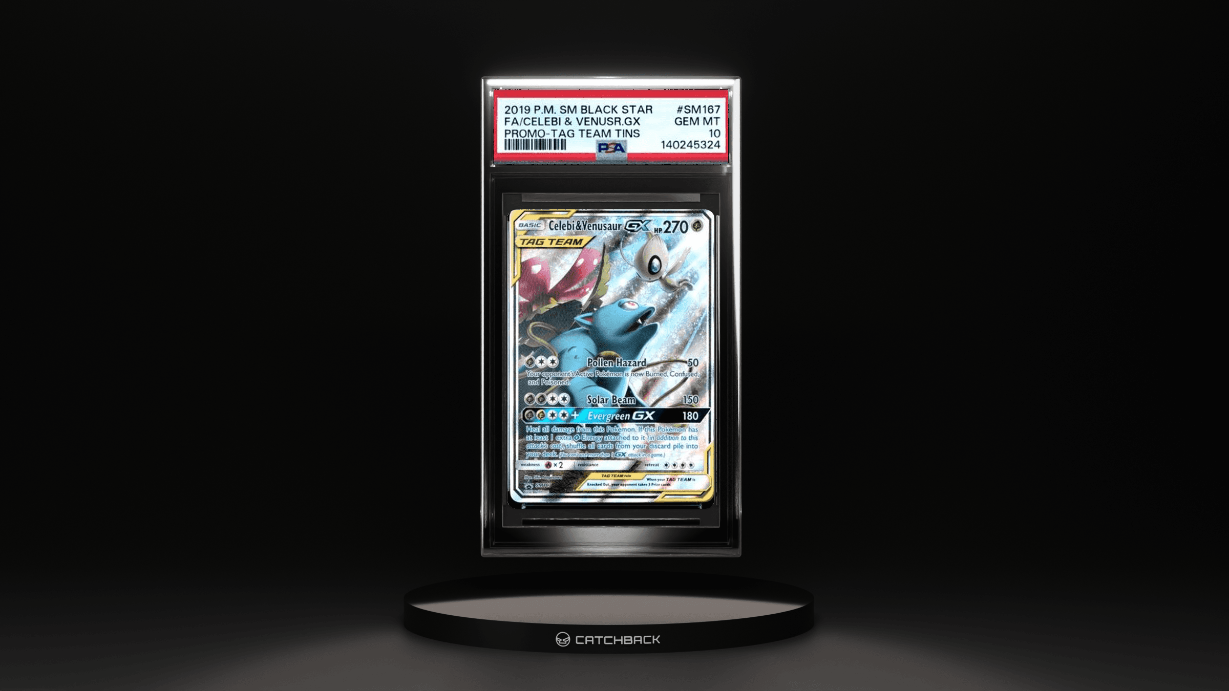 Fa/ Celebi & Venusr.gx Promo-tag Team Tins