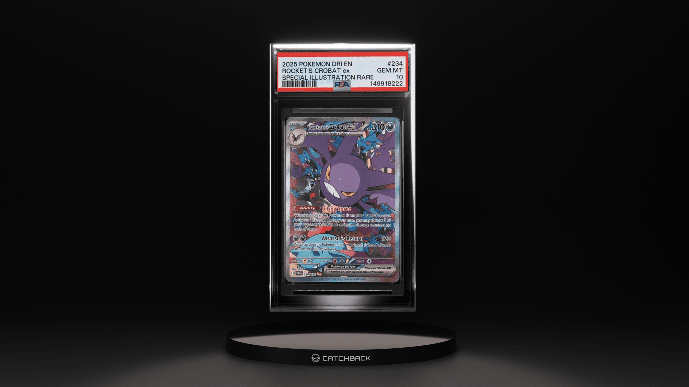 Rocket's Crobat Ex Special Illustration Rare