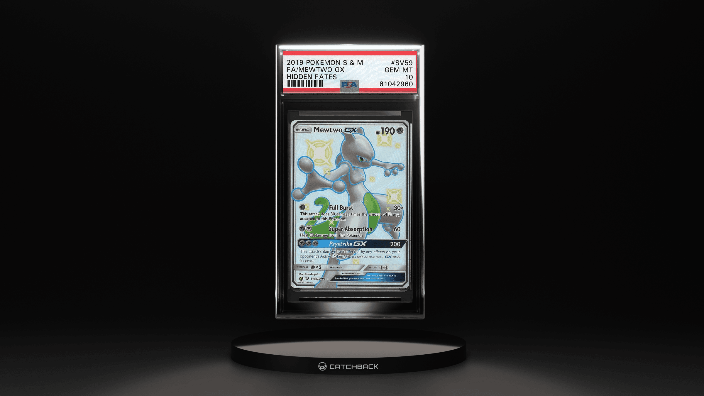 Fa/ Mewtwo Gx Hidden Fates
