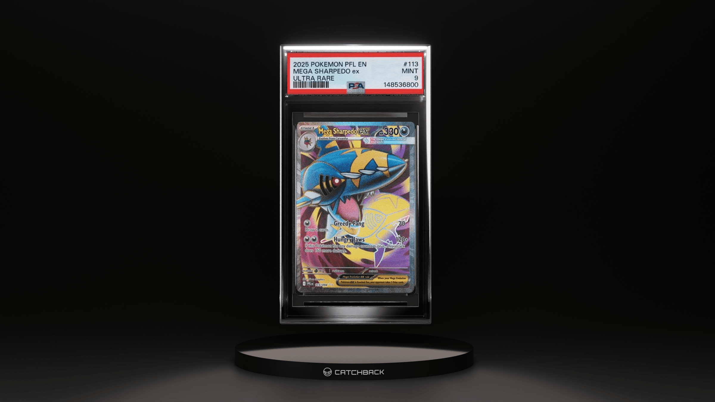 Mega Sharpedo Ex Ultra Rare