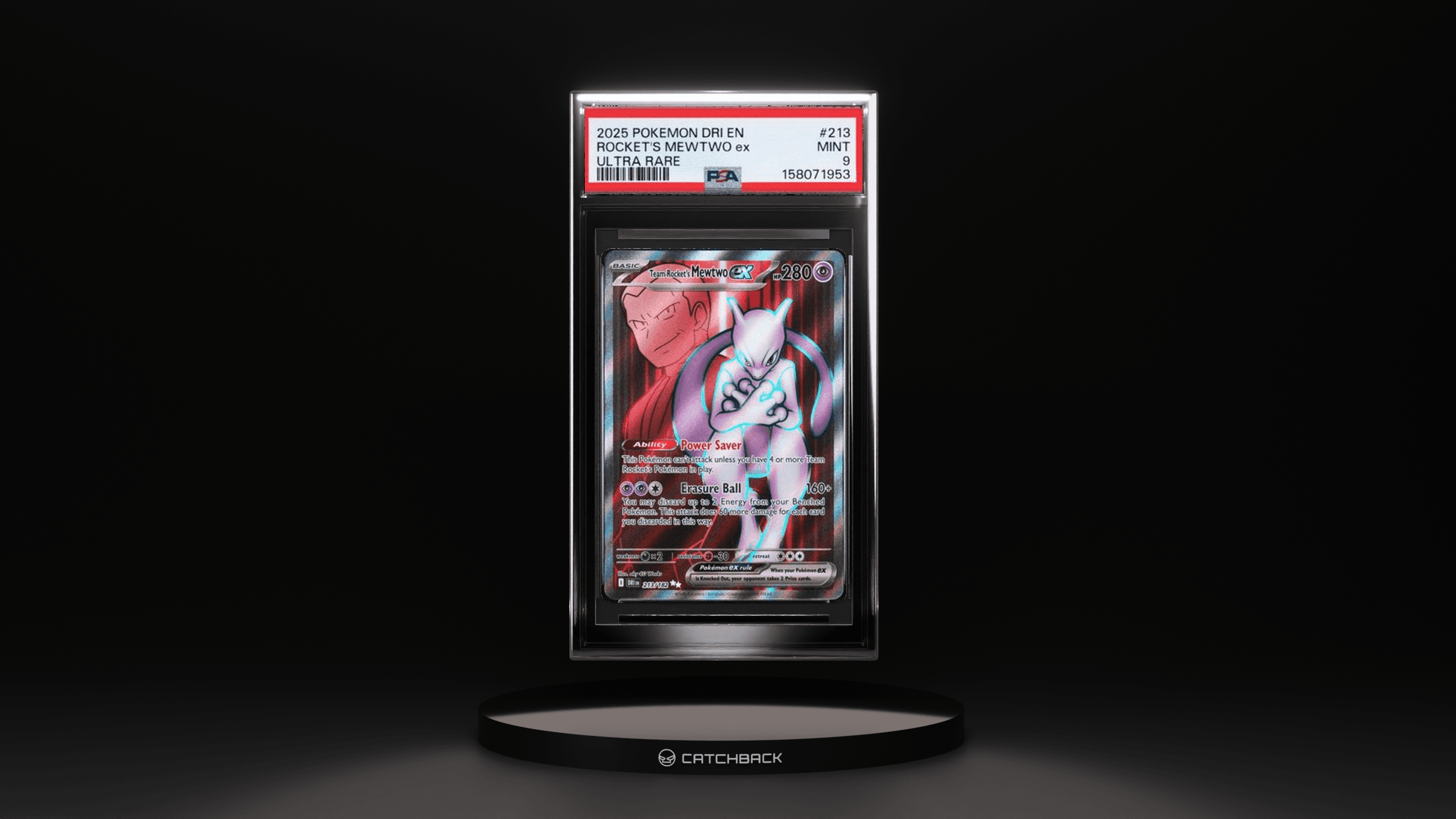 Rocket's Mewtwo Ex Ultra Rare