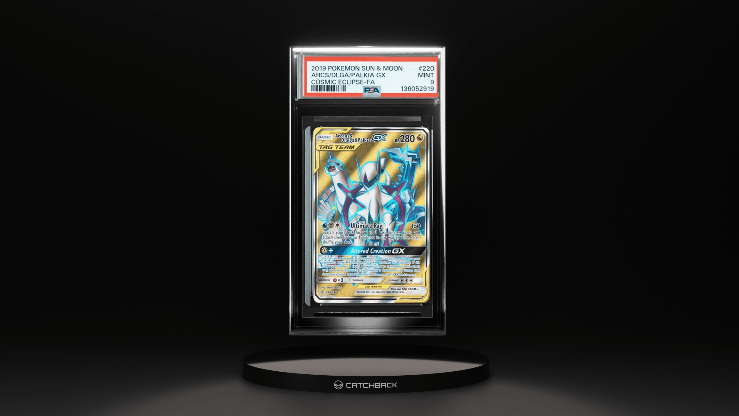 Arcs/ Dlga/ Palkia Gx Cosmic Eclipse-fa