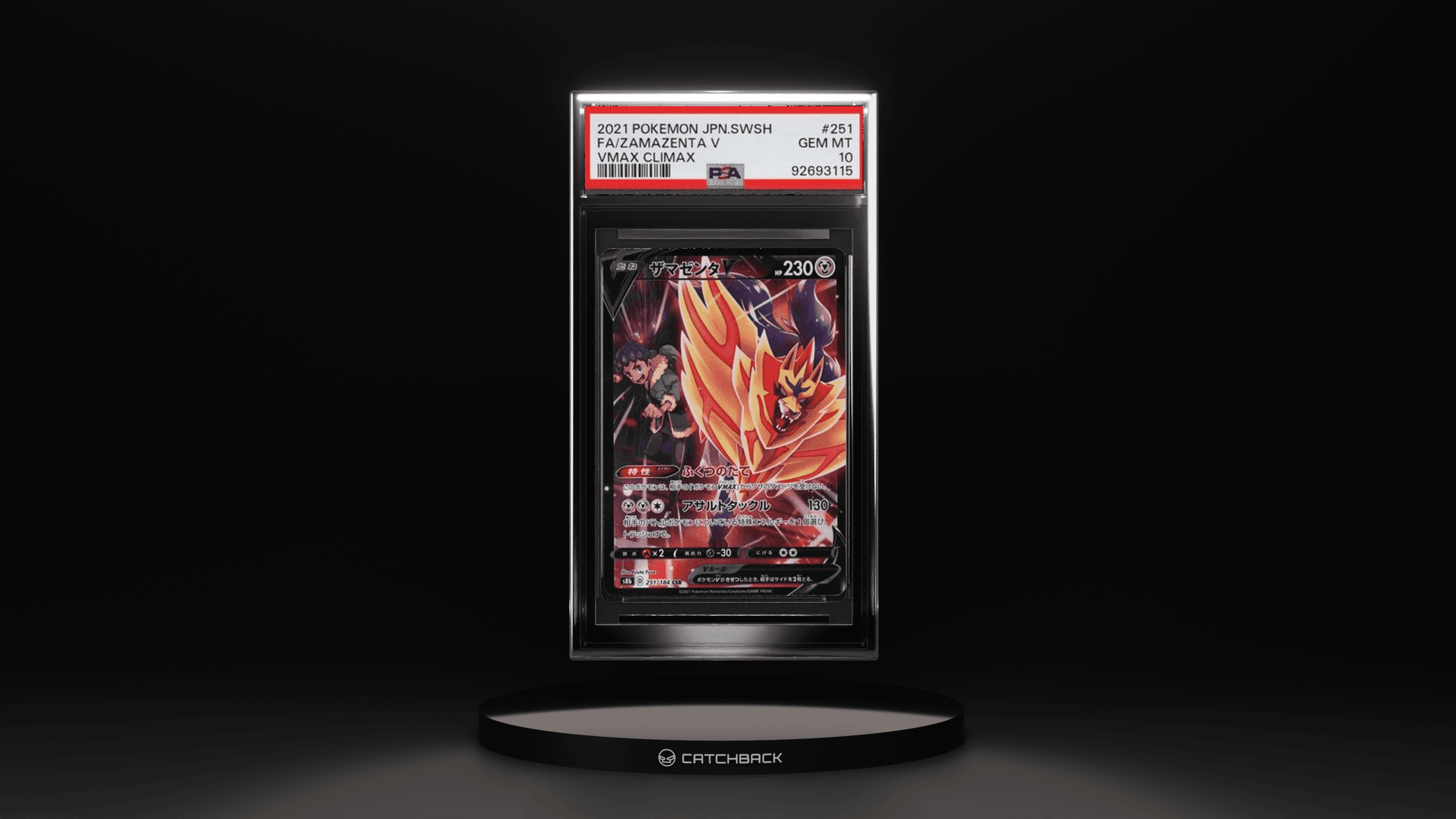 Fa/ Zamazenta V Vmax Climax