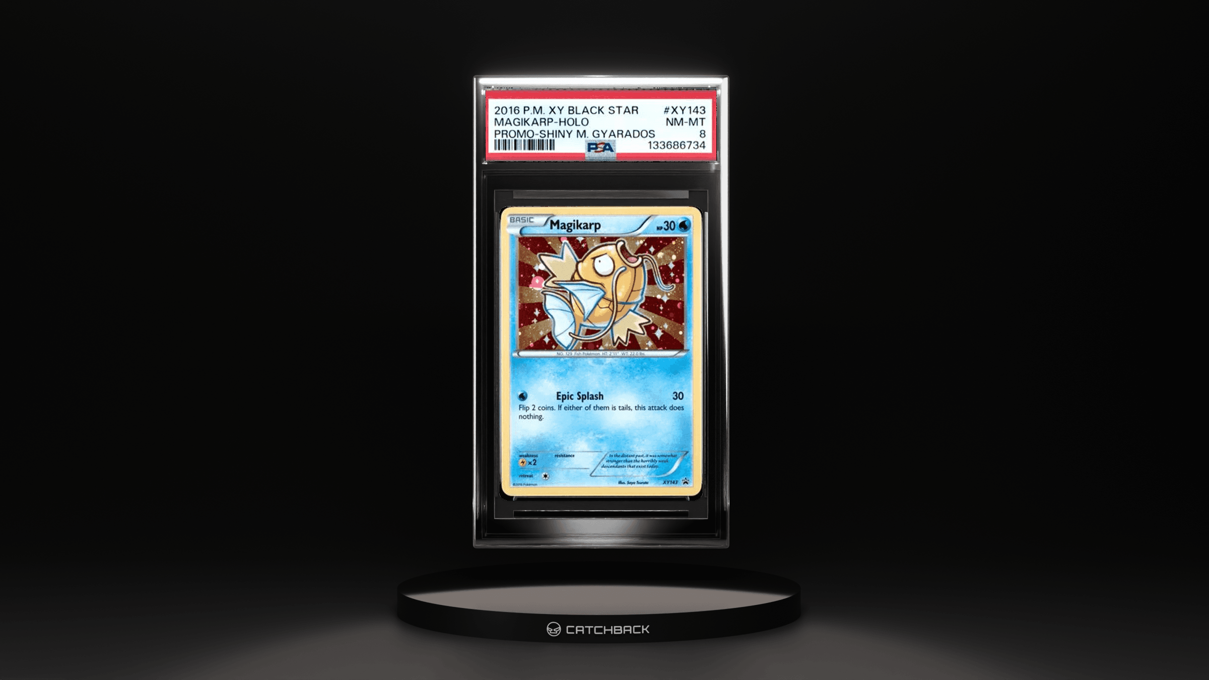 Magikarp-holo Promo-shiny M. Gyarados