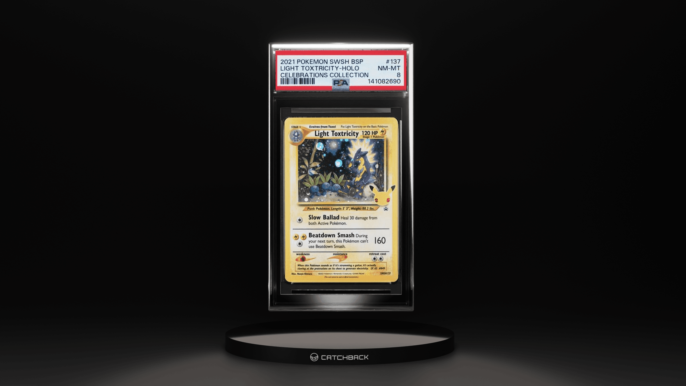 Light Toxtricity-holo Celebrations Collection