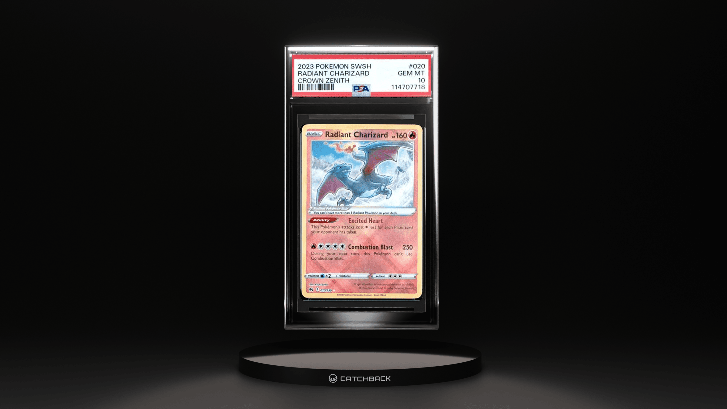 Radiant Charizard Crown Zenith