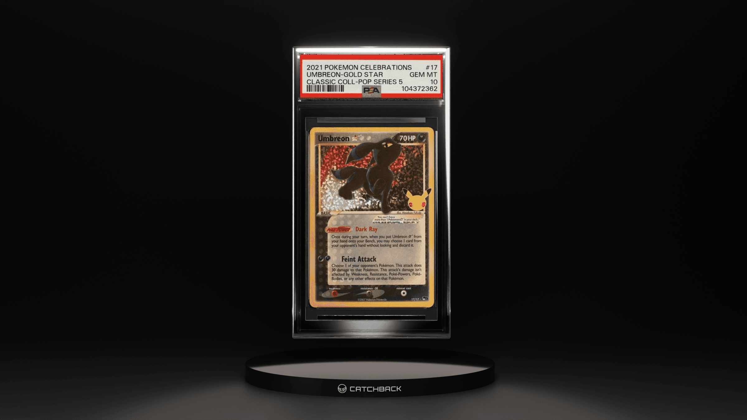 Umbreon-gold Star Classic Coll-pop Series 5