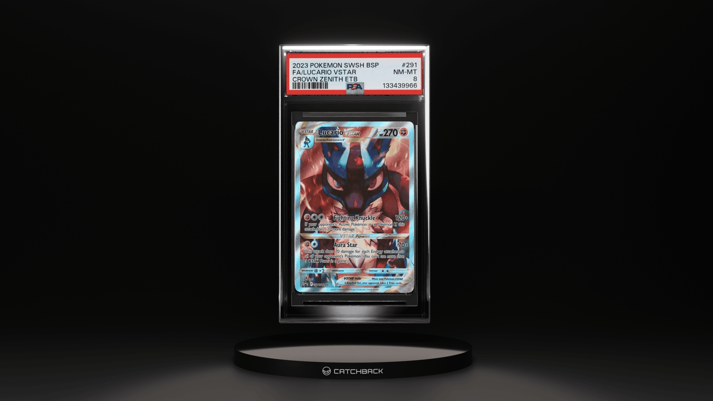 Fa/ Lucario Vstar Crown Zenith Etb