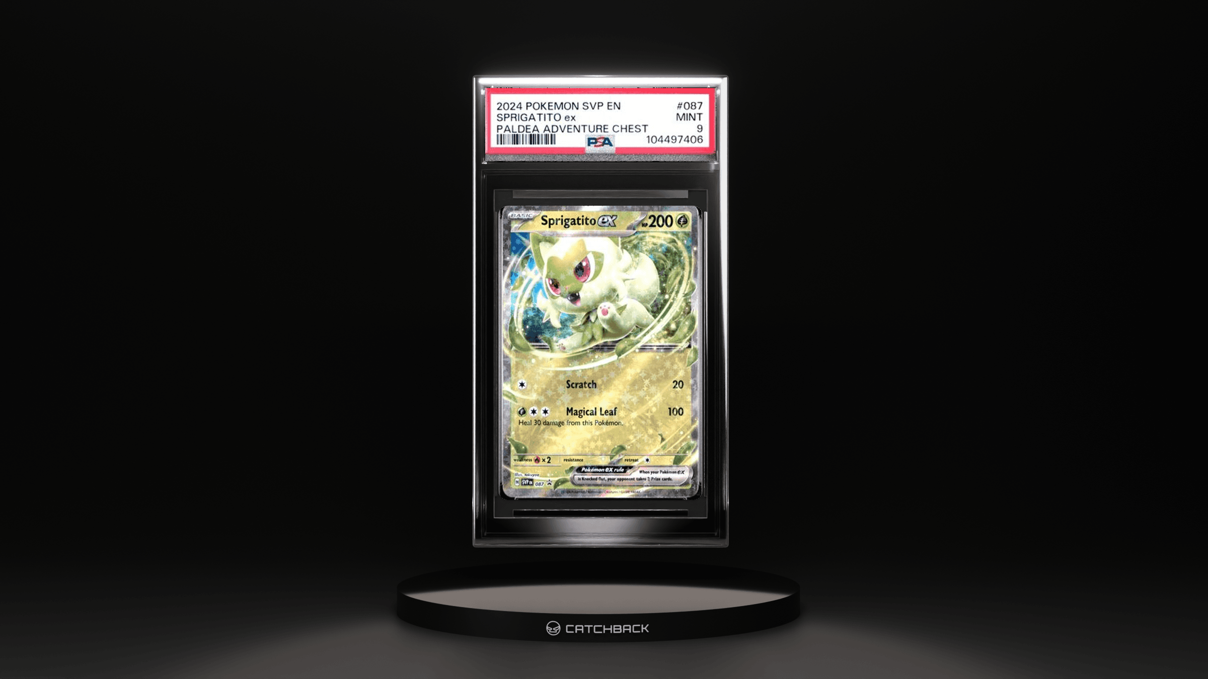 Sprigatito Ex Paldea Adventure Chest