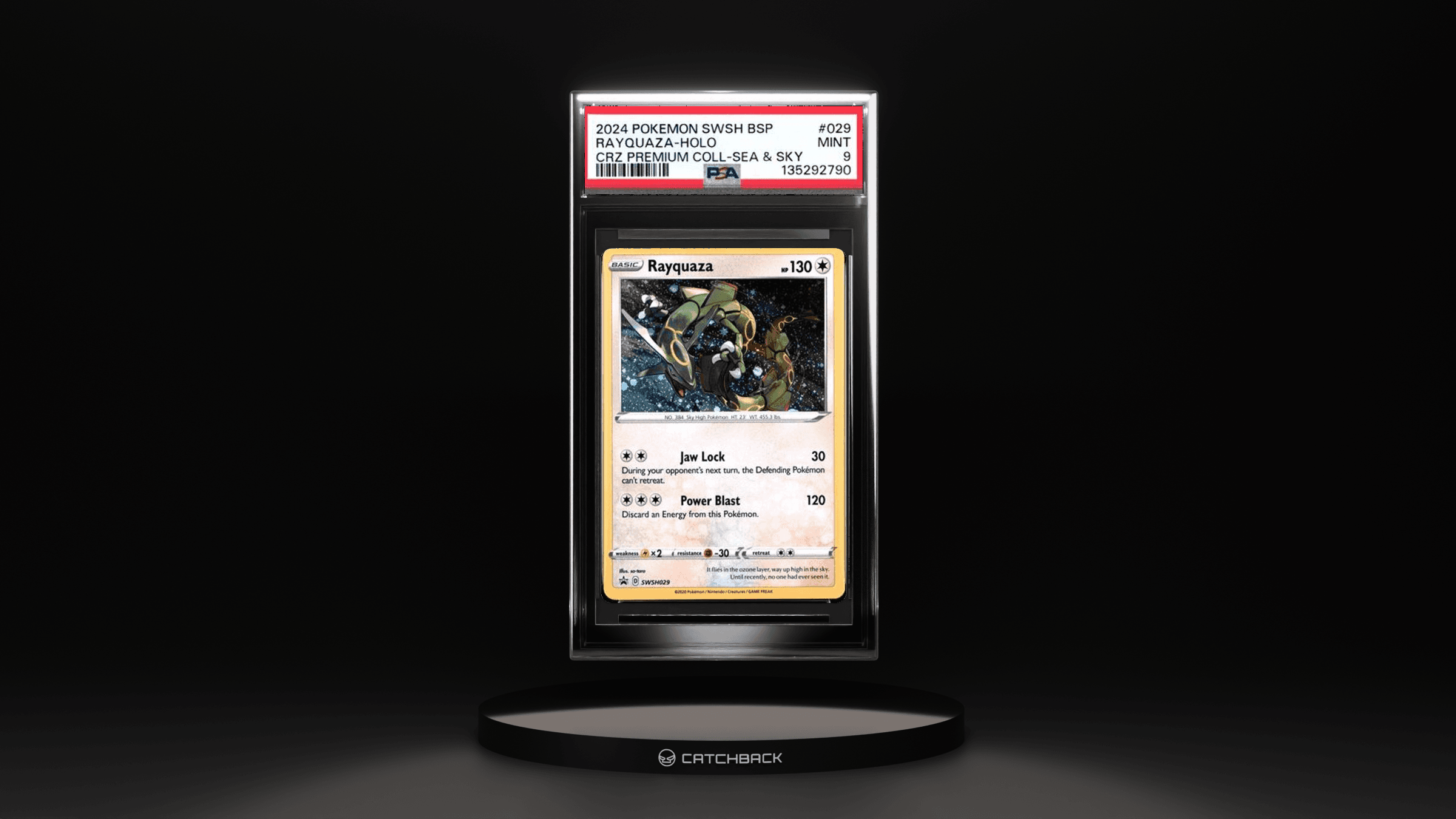 Rayquaza-holo Crz Premium Coll-sea & Sky