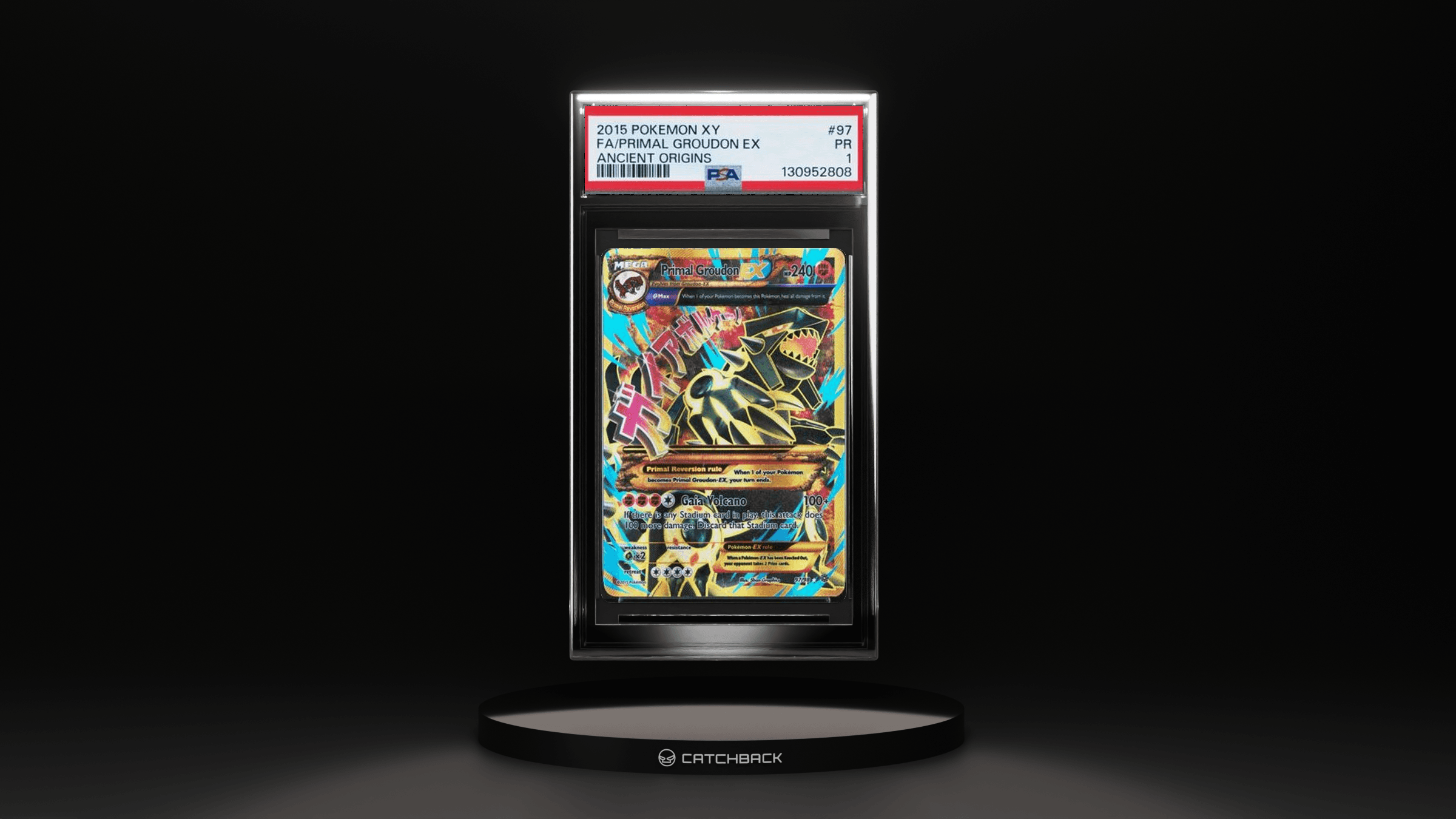 Fa/ Primal Groudon Ex Ancient Origins