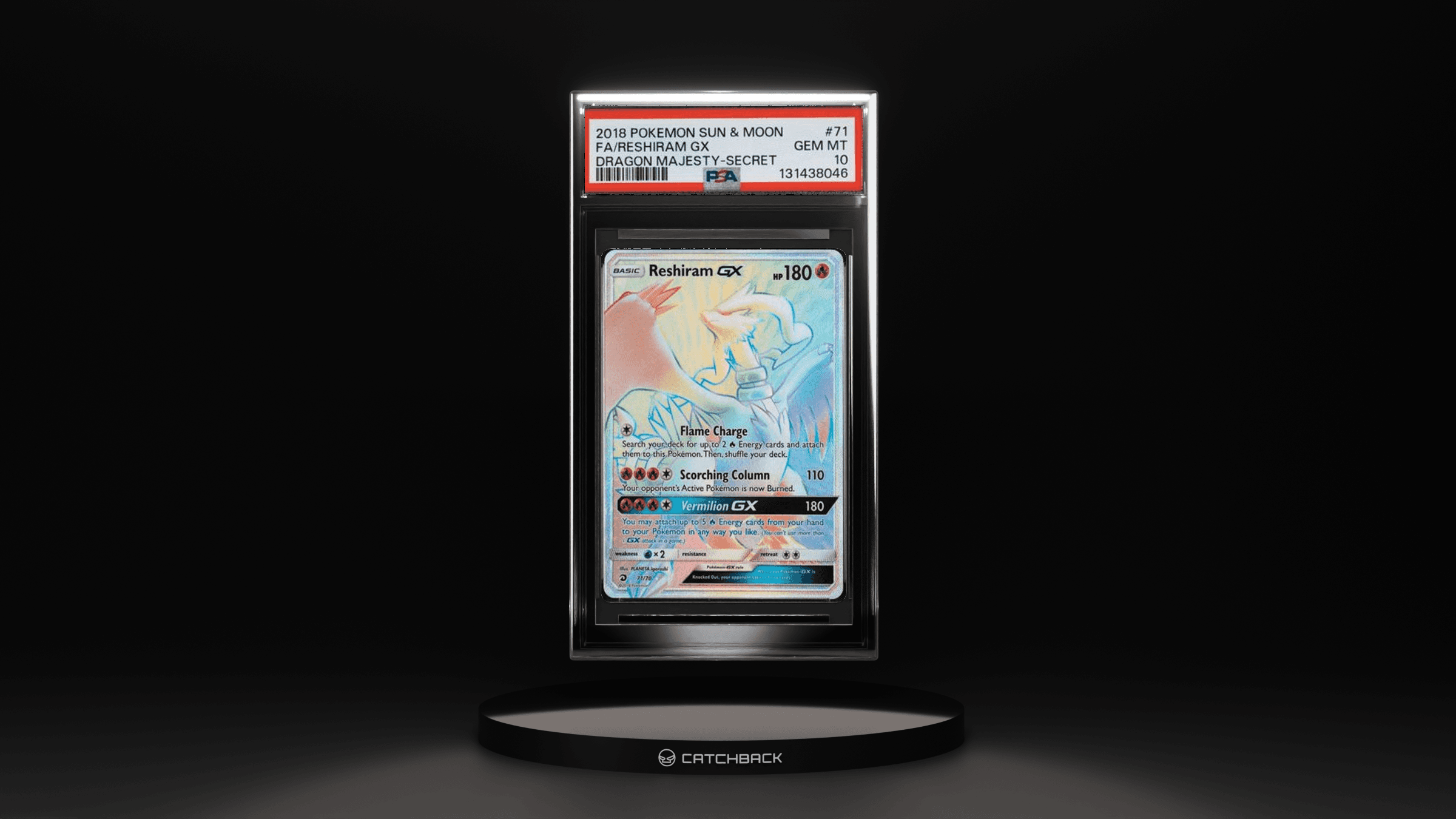 Fa/ Reshiram Gx Dragon Majesty-secret