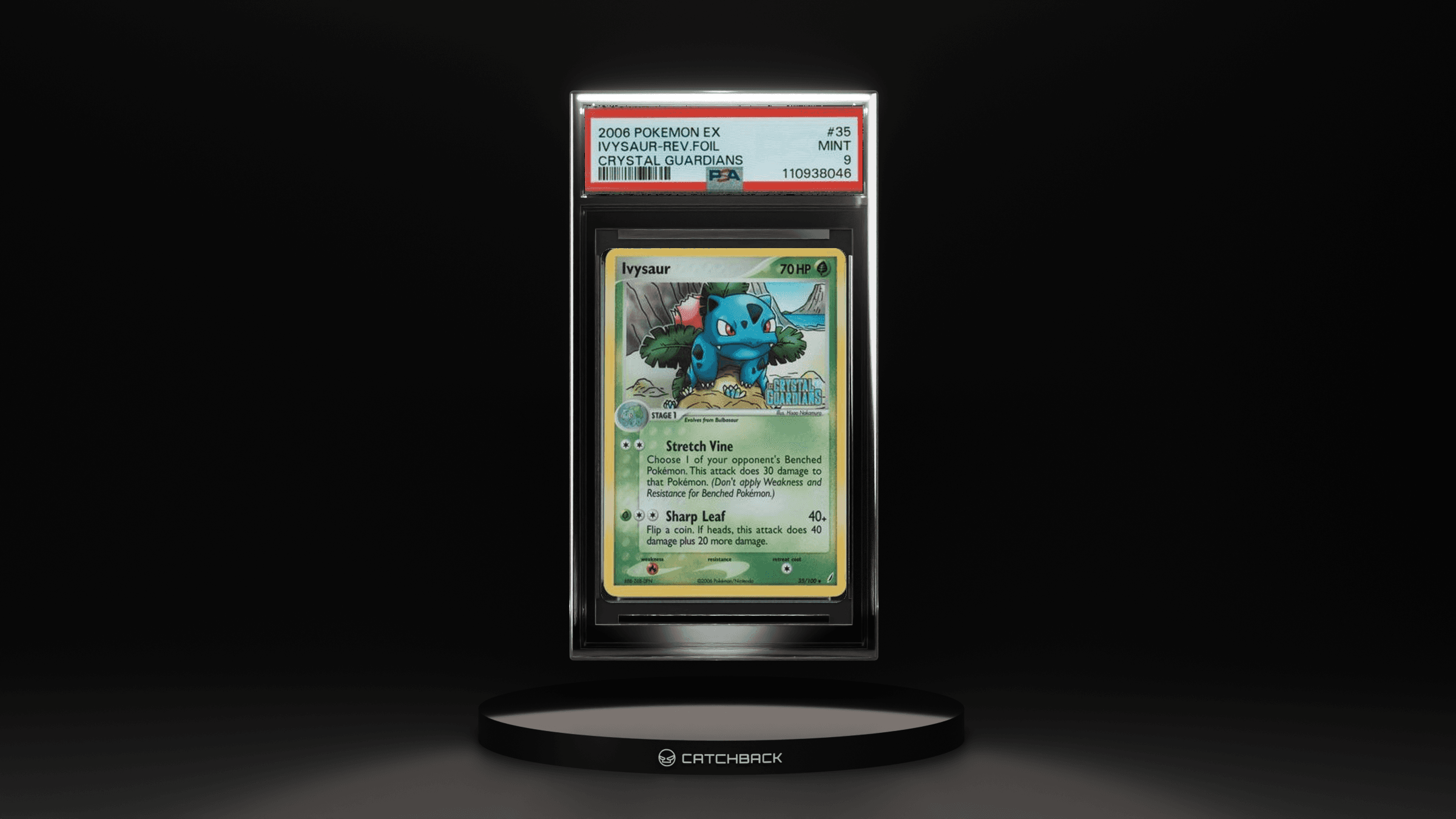 Ivysaur-rev.foil Crystal Guardians