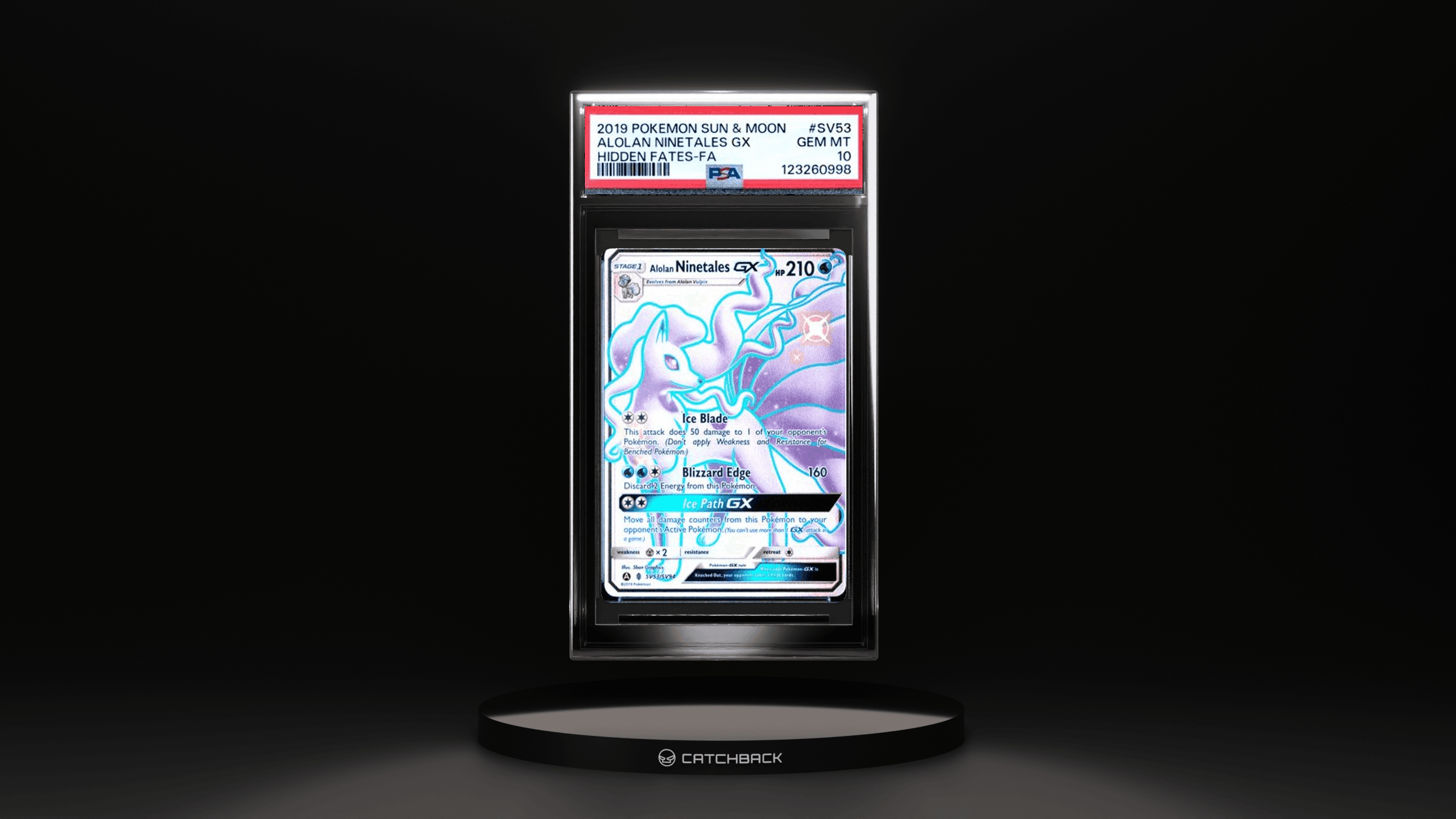 Alolan Ninetales Gx Hidden Fates-fa