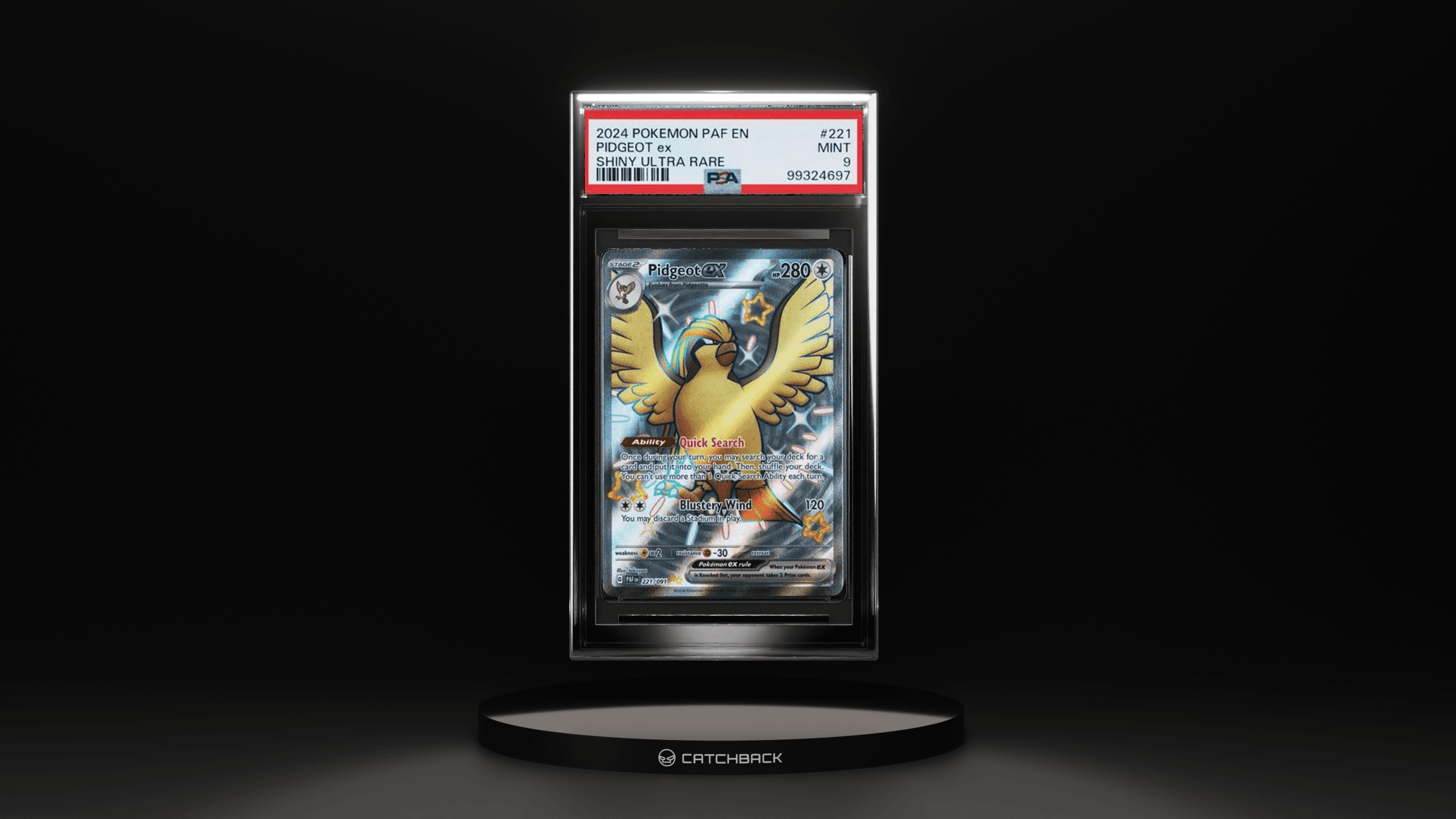 Pidgeot Ex Shiny Ultra Rare