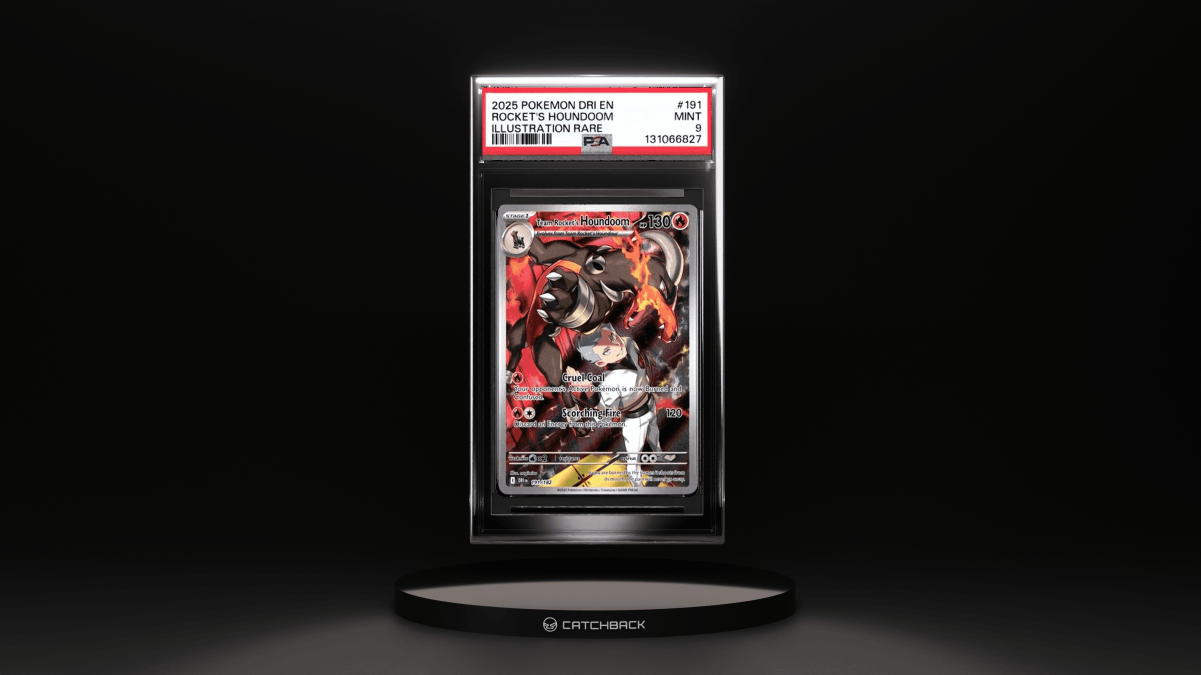 Rocket's Houndoom Illustration Rare