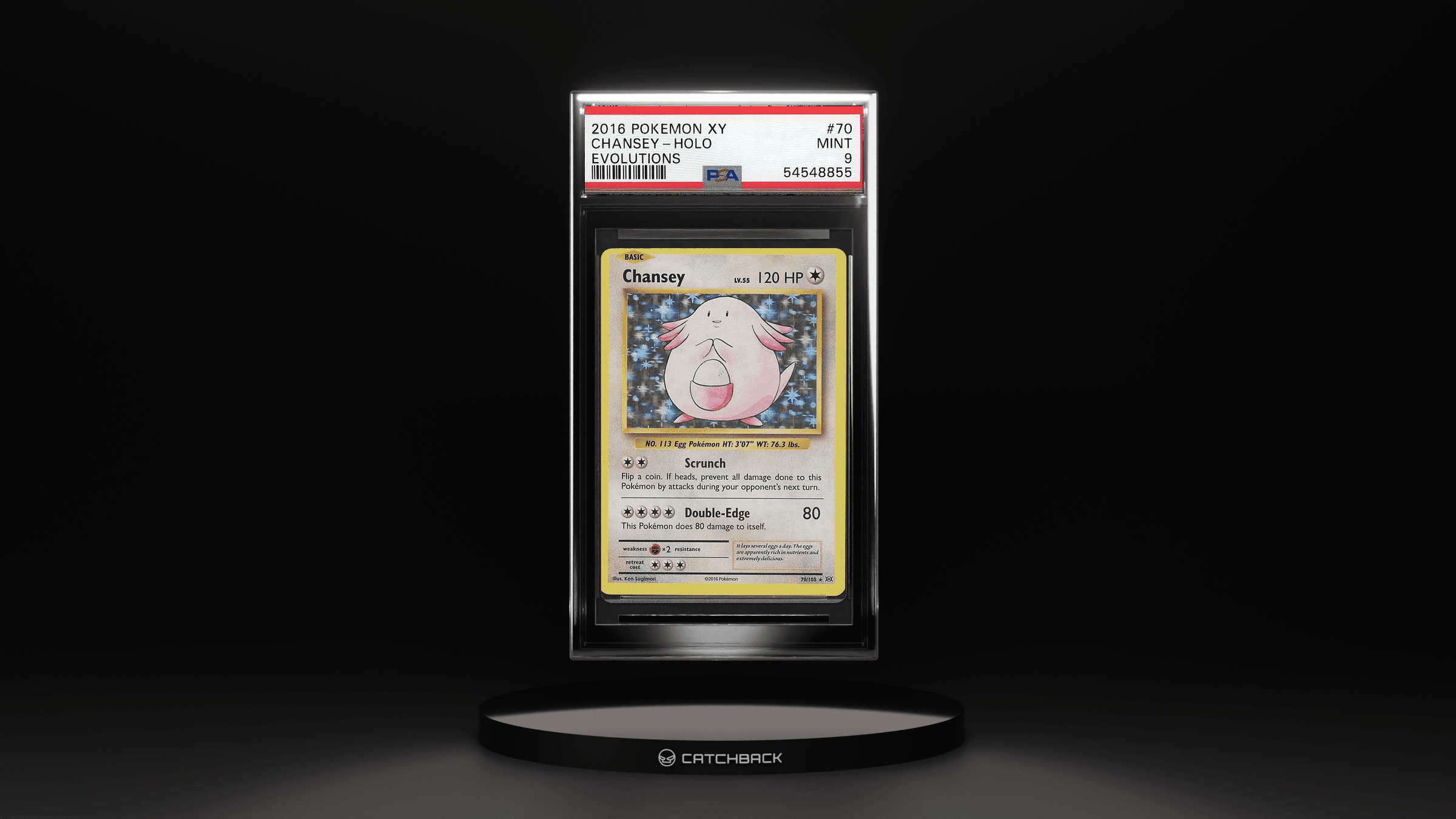Chansey-holo Evolutions