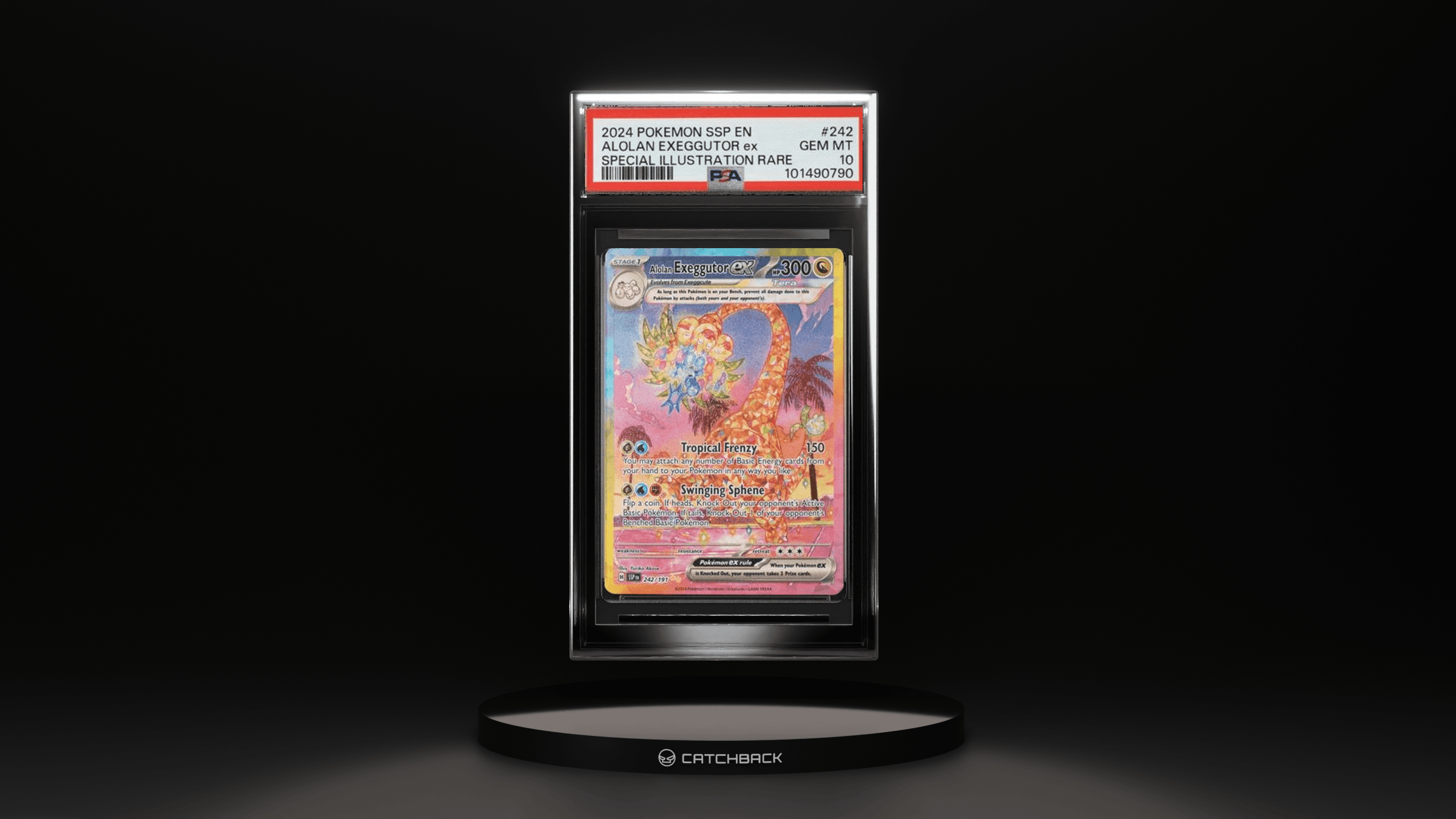 Alolan Exeggutor Ex Special Illustration Rare