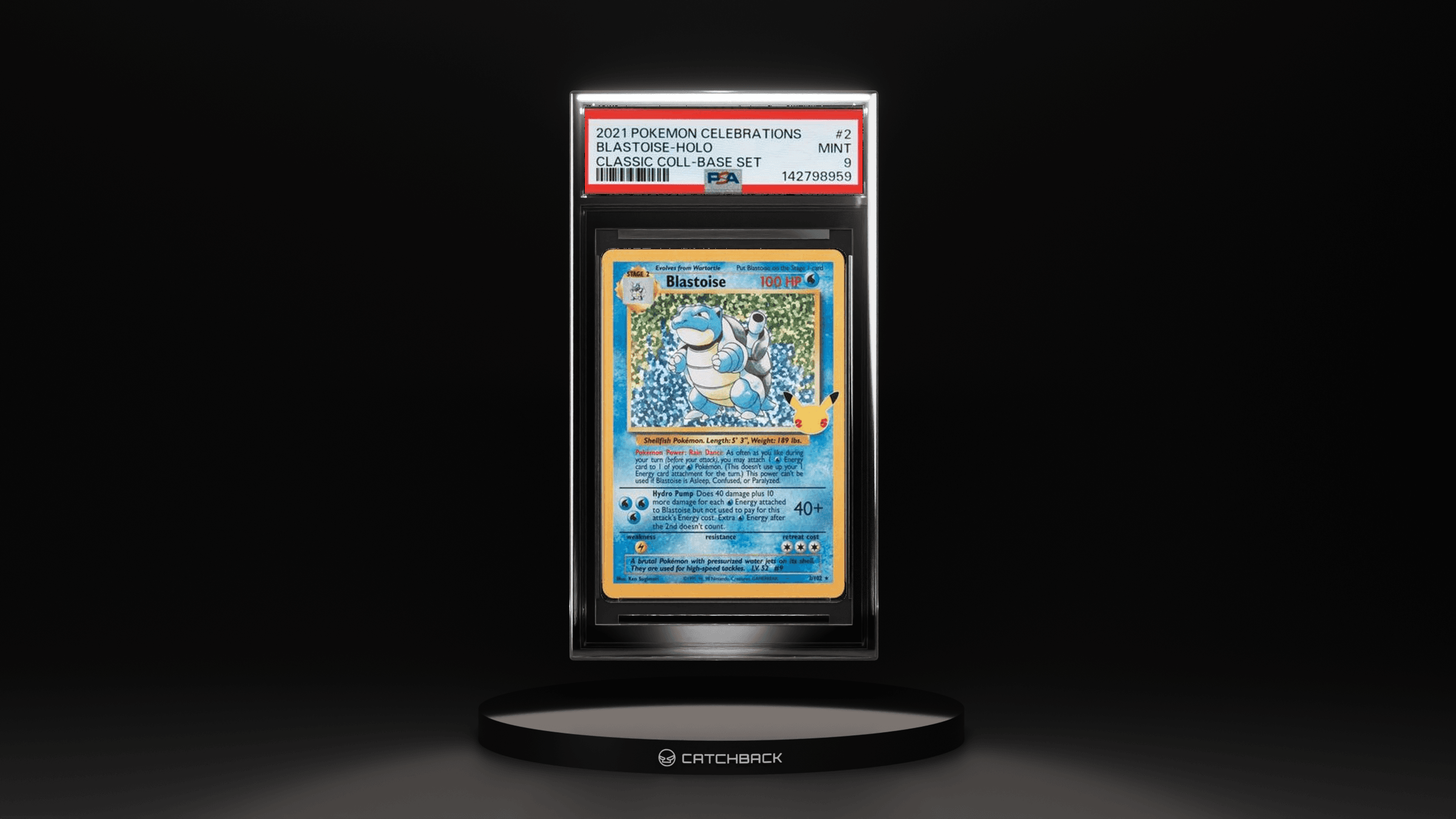Blastoise-holo Classic Coll-base Set