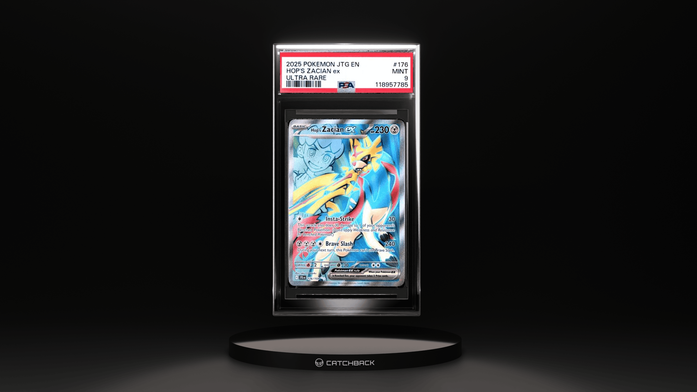 Hop's Zacian Ex Ultra Rare