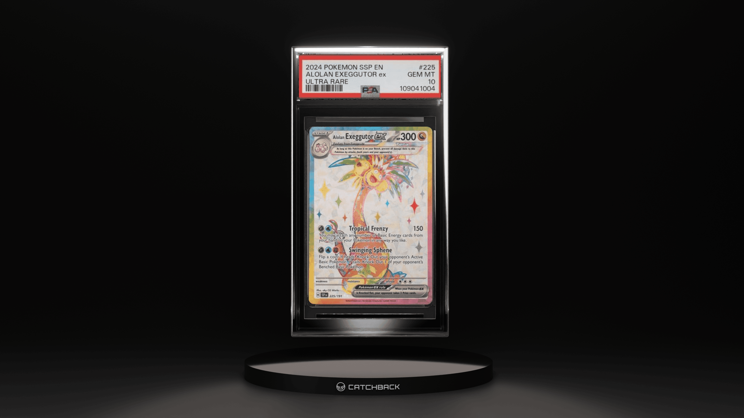 Alolan Exeggutor Ex Ultra Rare
