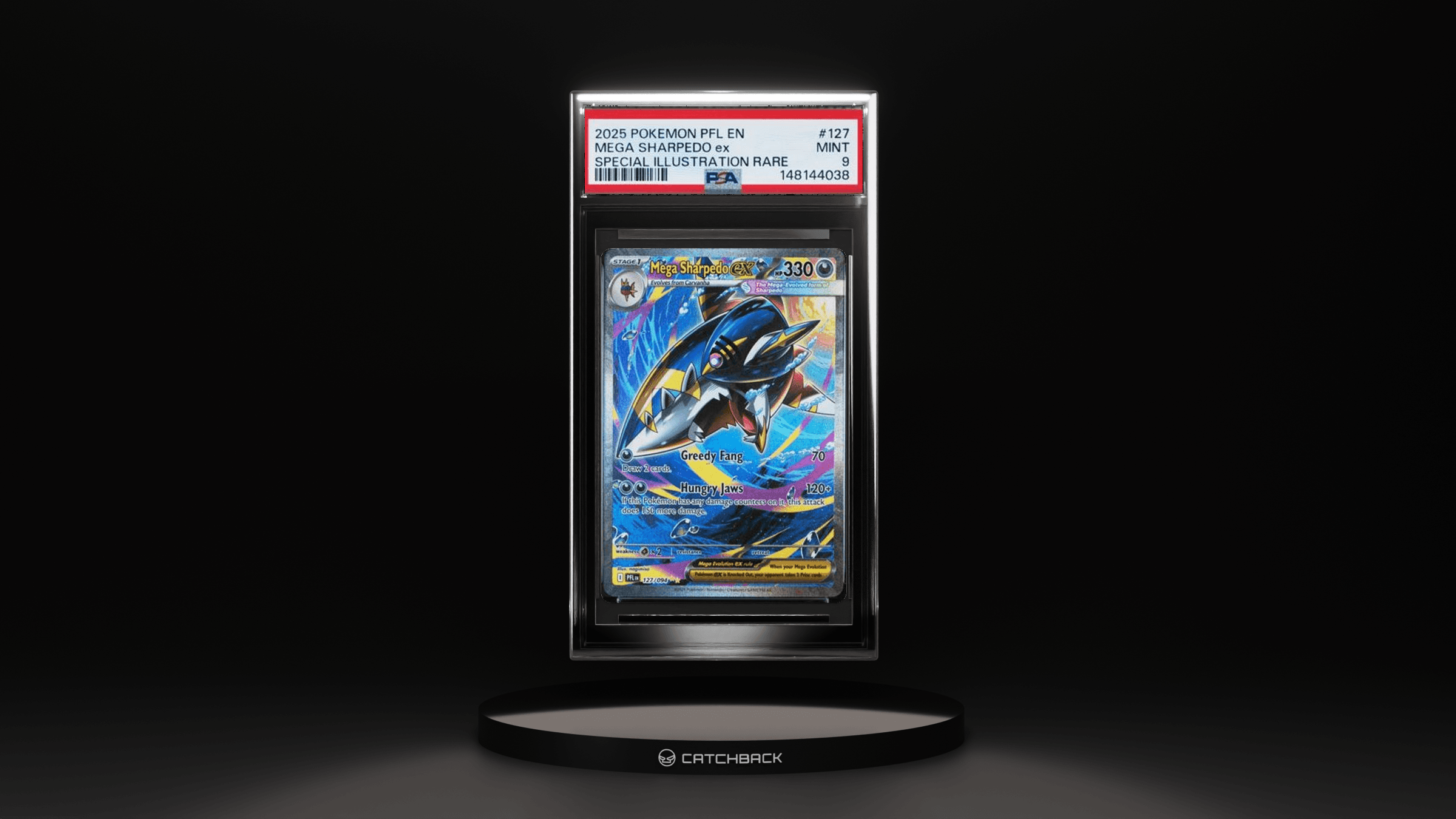 Mega Sharpedo Ex Special Illustration Rare
