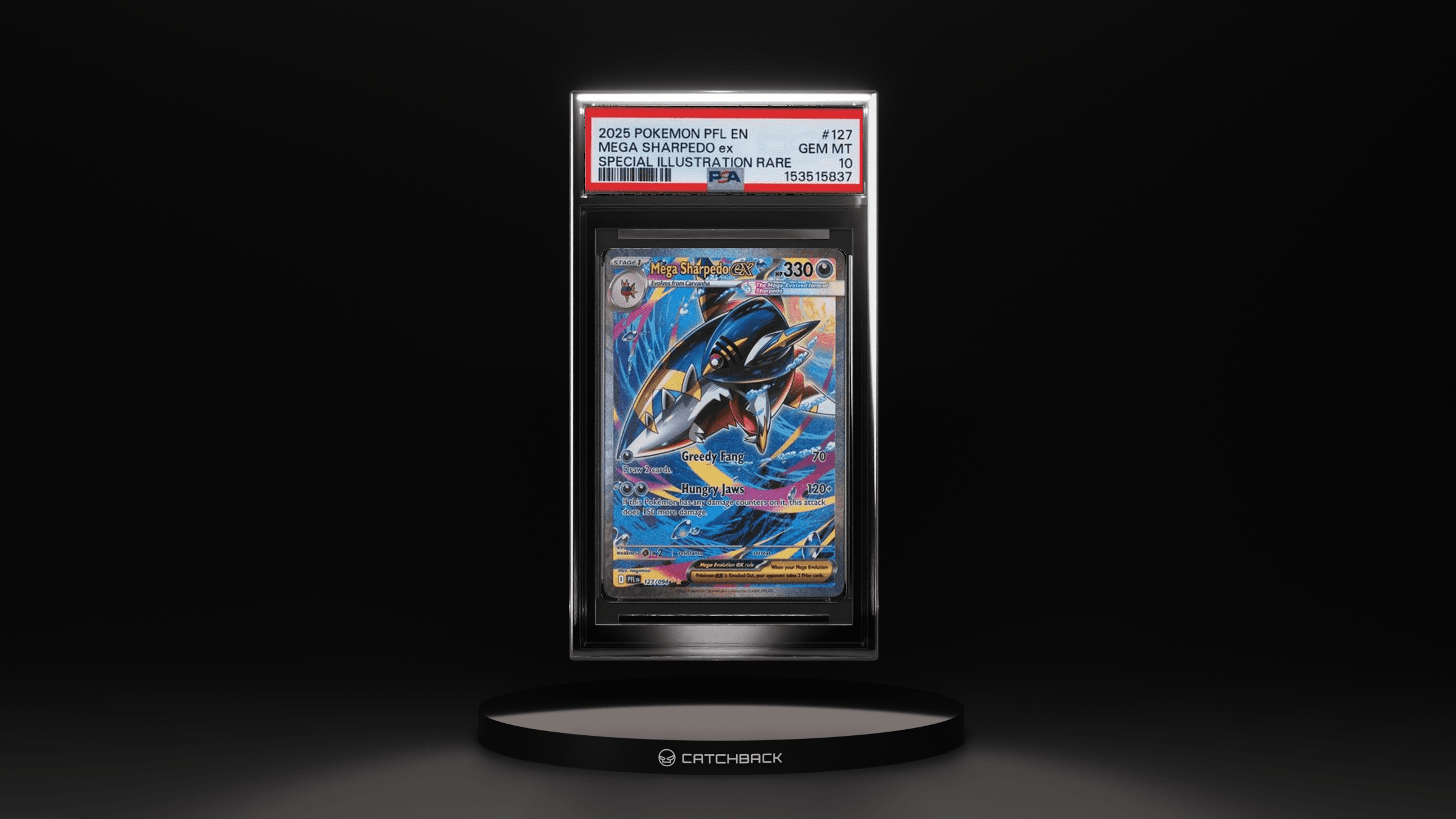 Mega Sharpedo Ex Special Illustration Rare
