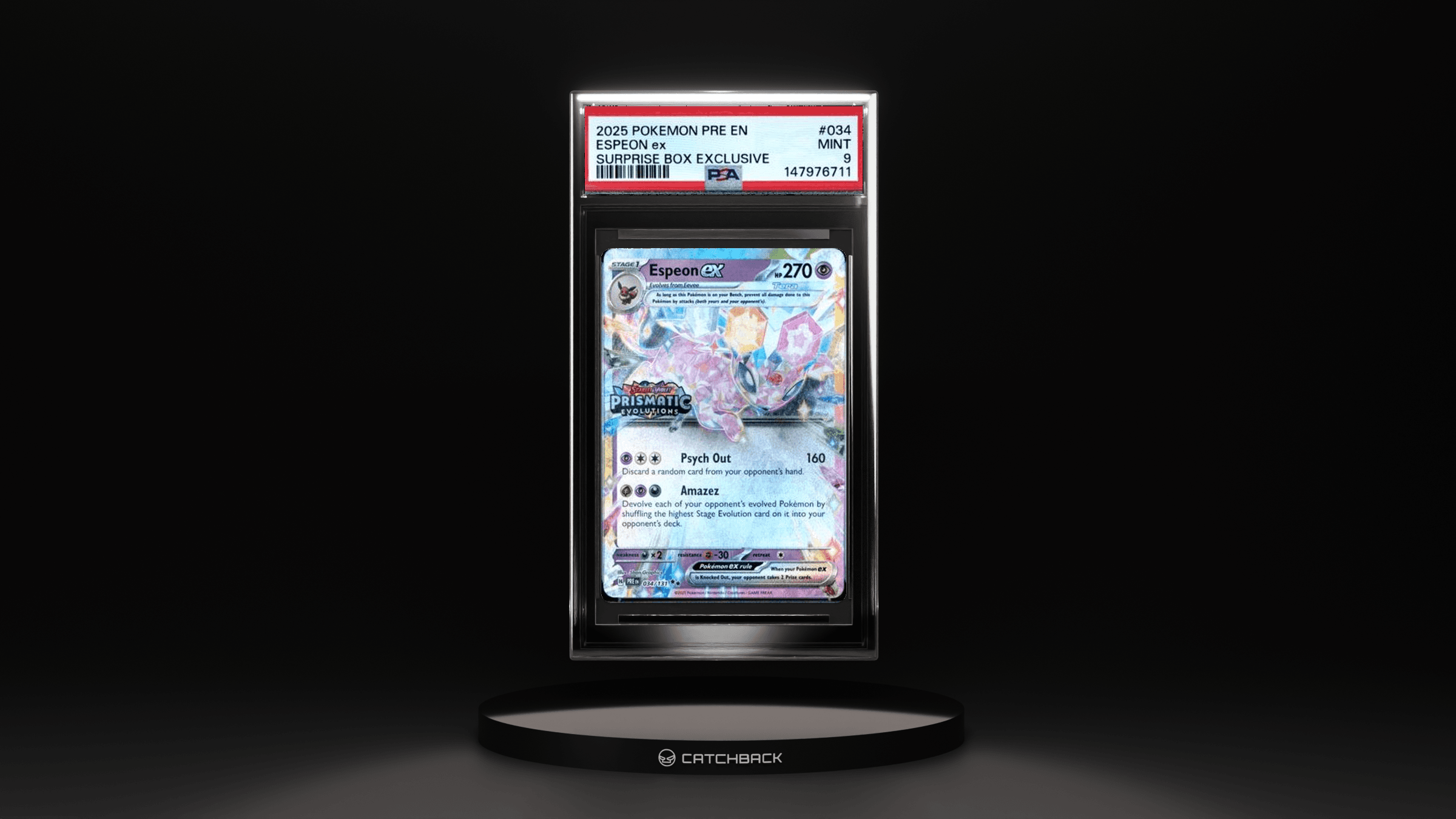 Espeon Ex Surprise Box Exclusive