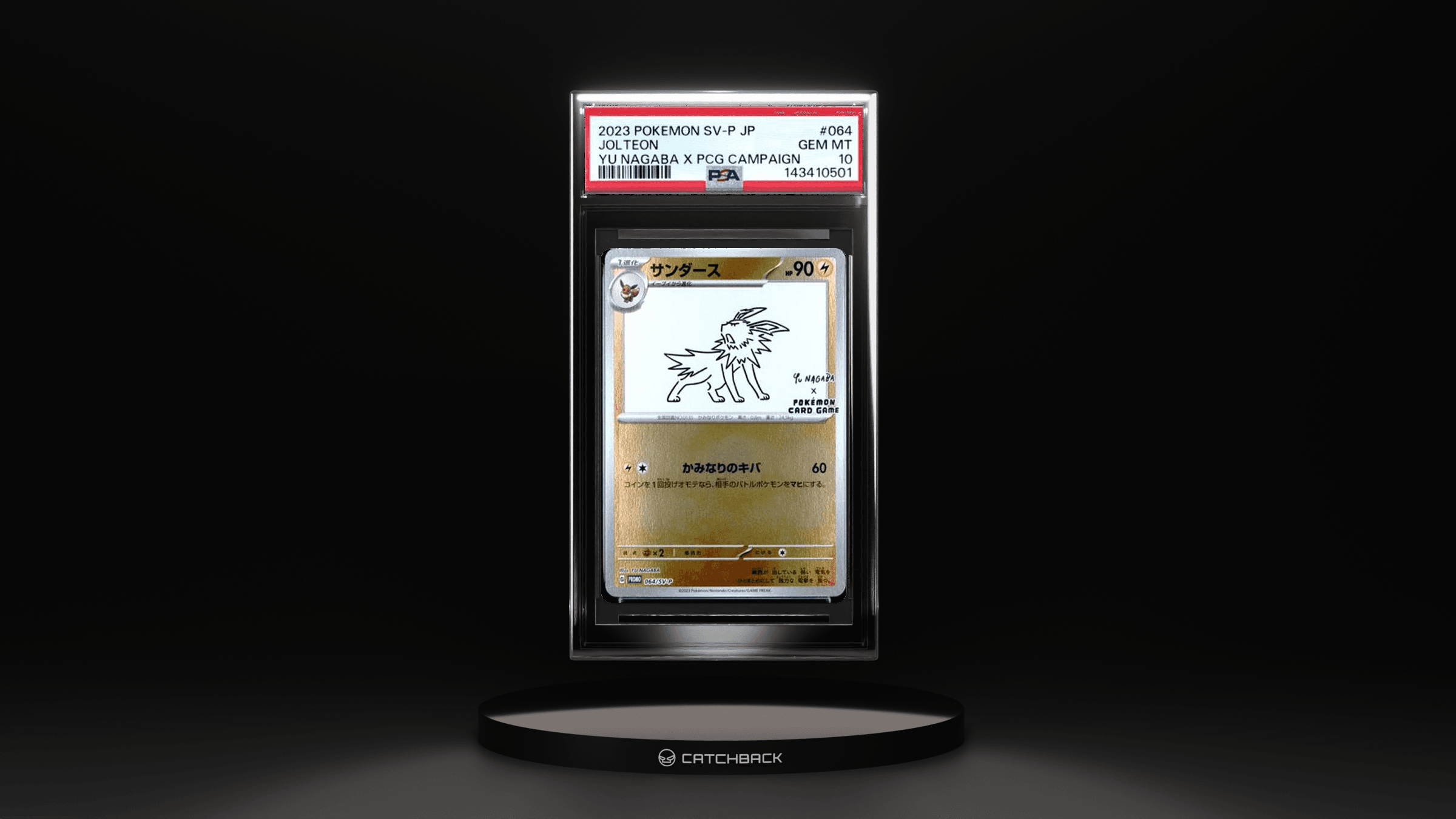 Jolteon Yu Nagaba X Pcg Campaign