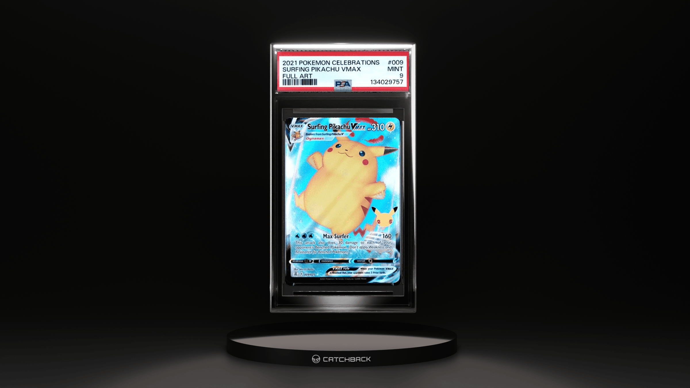 Surfing Pikachu Vmax Full Art