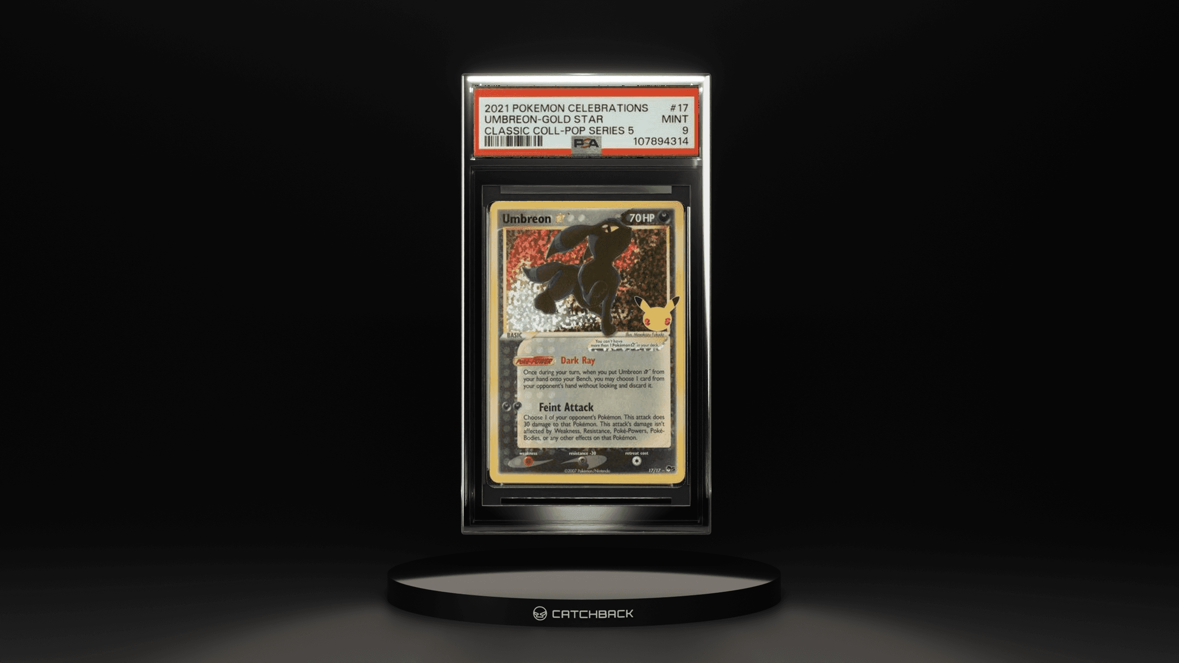Umbreon-Gold Star Classic Coll-Pop Series 5