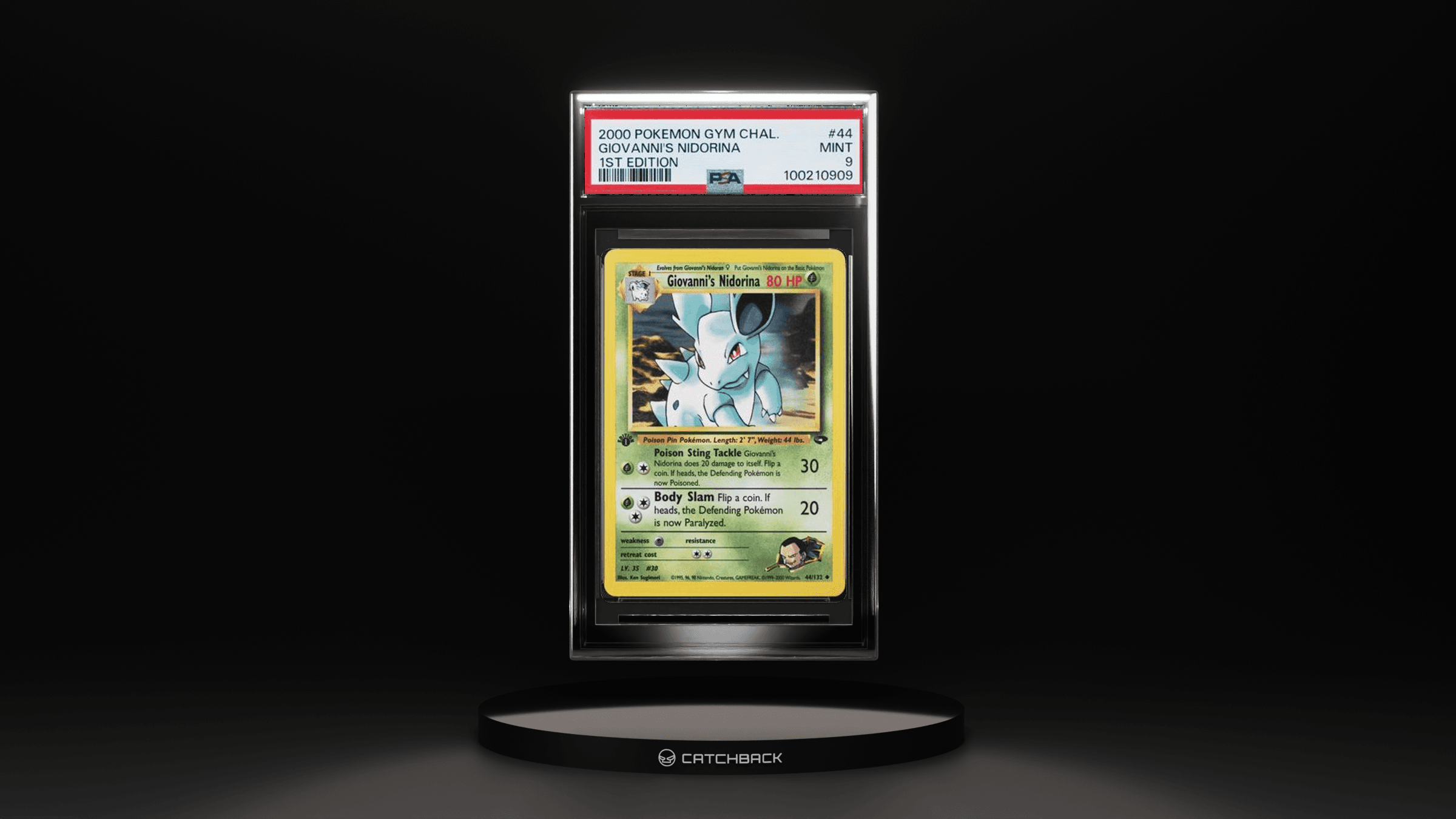 Giovanni's Nidorina 1st Edition