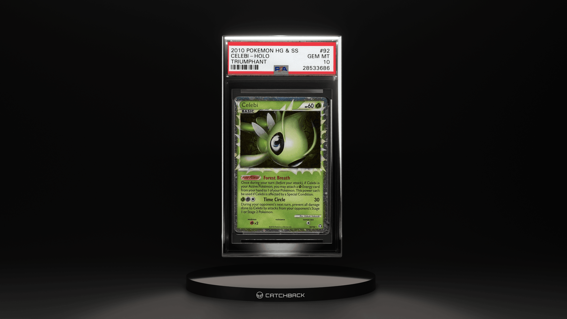 Celebi-holo Triumphant