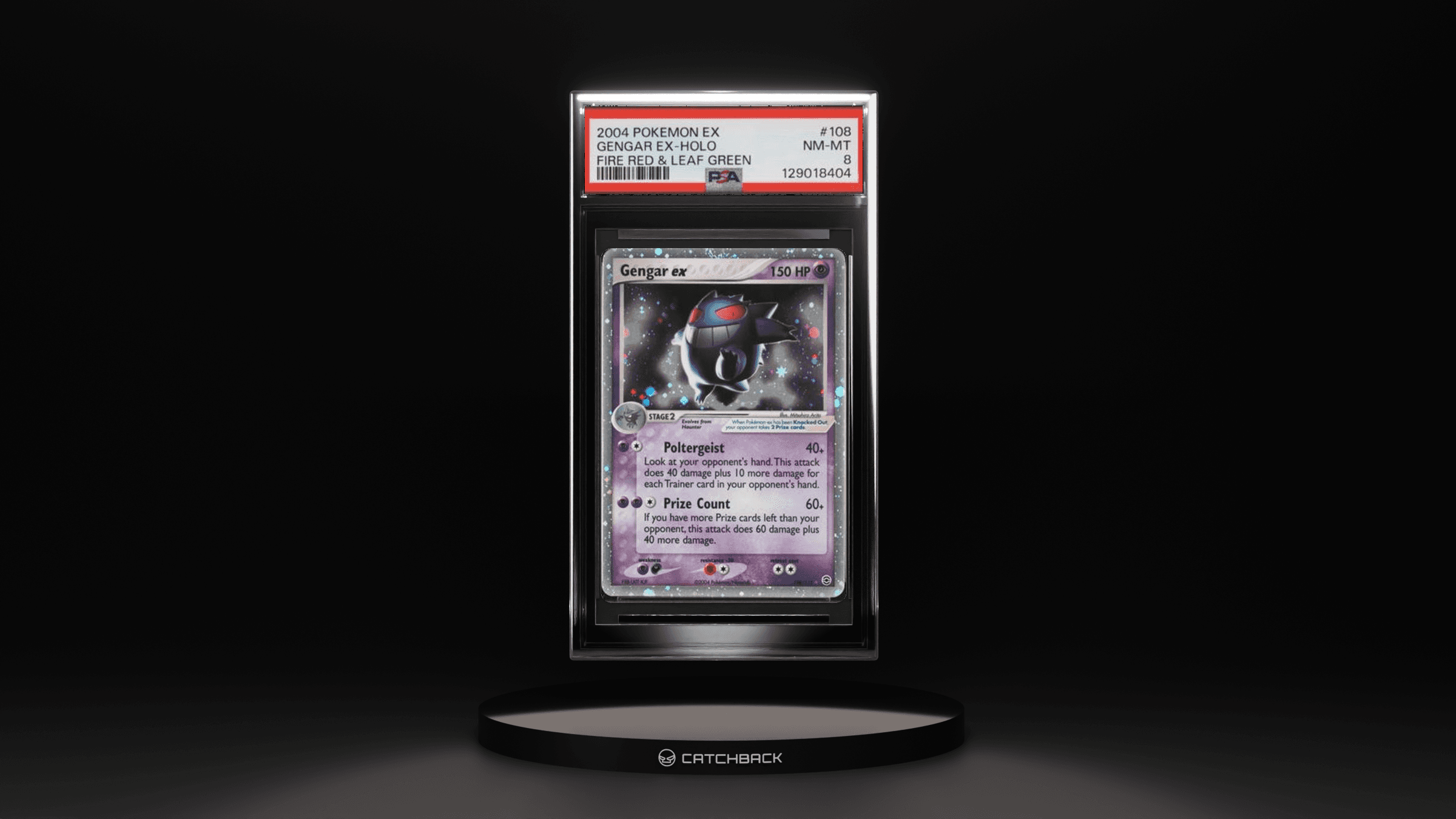 Gengar Ex-holo Fire Red & Leaf Green