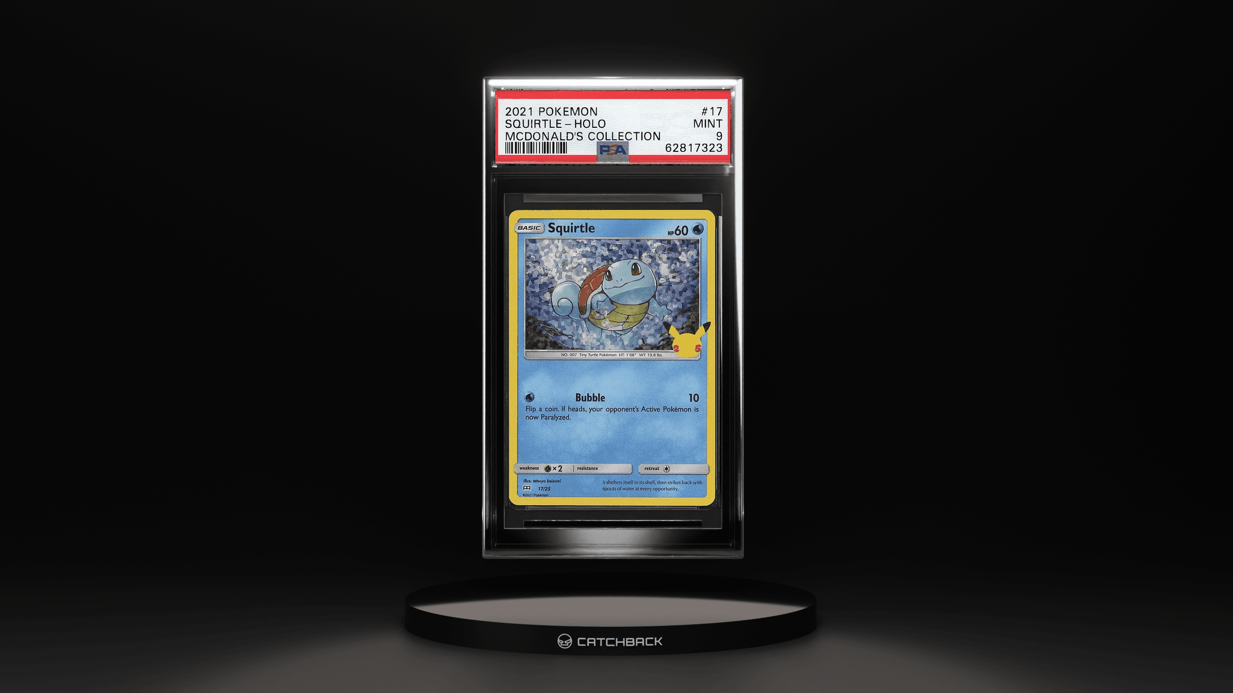 Squirtle-holo Mcdonald's Collection