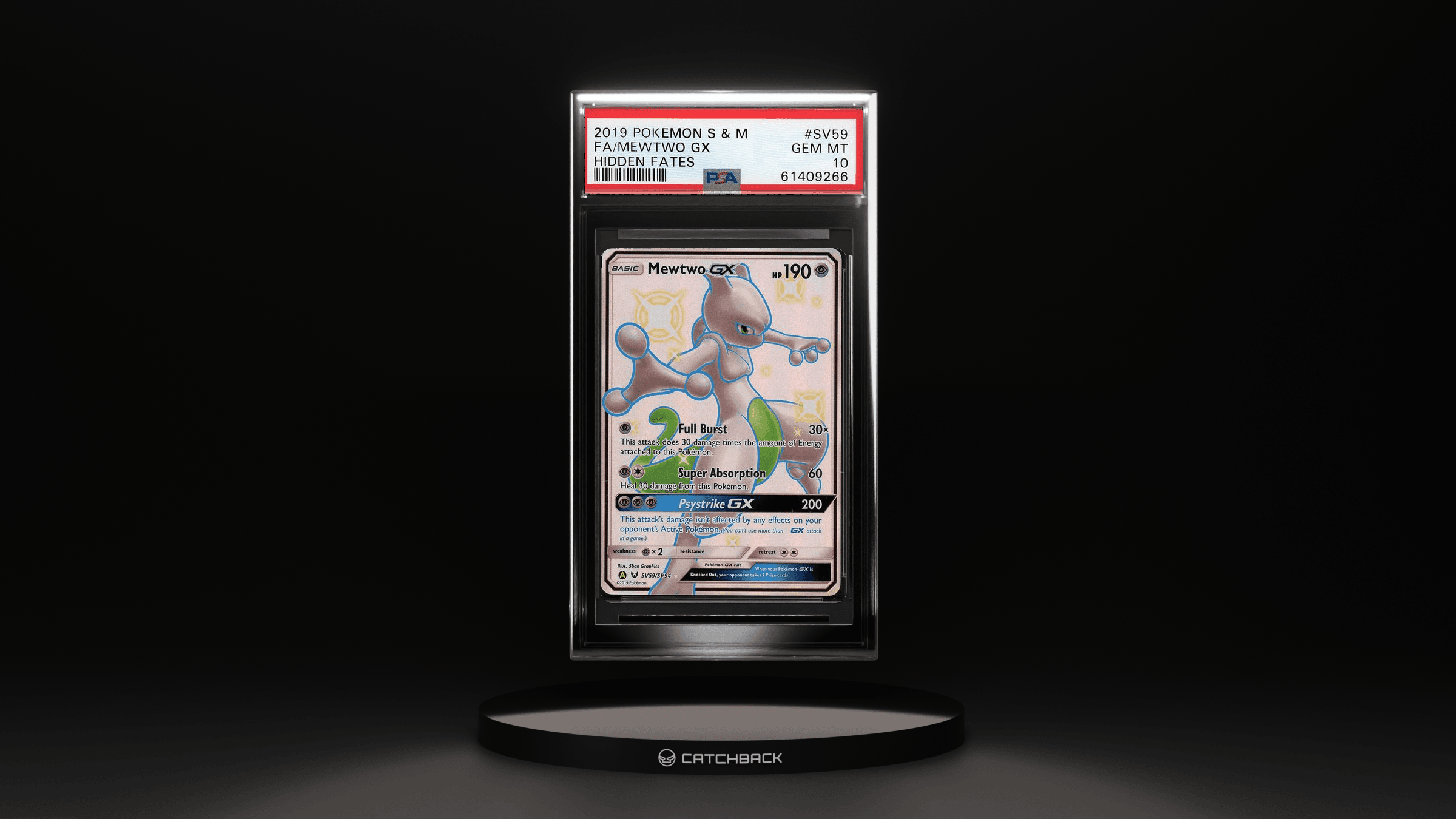 Fa/ Mewtwo Gx Hidden Fates