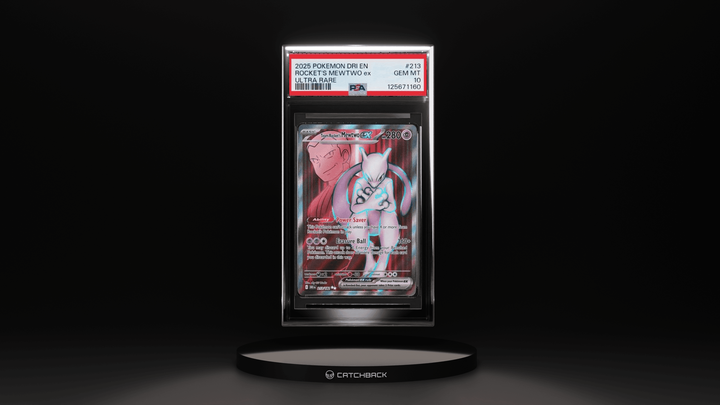 Rocket's Mewtwo Ex Ultra Rare